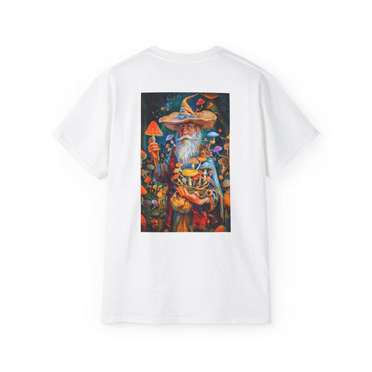 Mystical Wizard Graphic Tee - Unisex Ultra Cotton Shirt, Fantasy Apparel, Magical Gift, Cute Casual Wear, Quirky T-Shirt