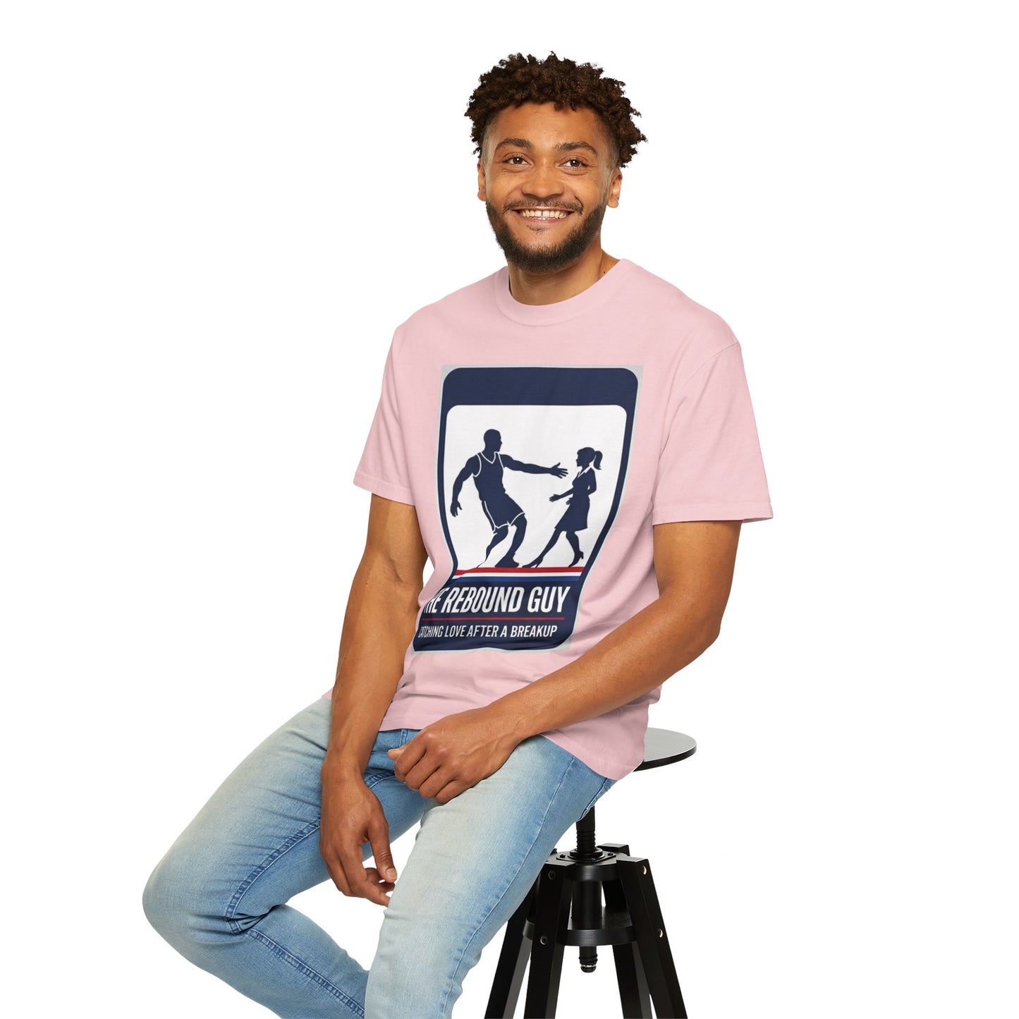 Rebound Guy Tee — "Turning Frowns Upside Down Since '25" T-Shirt