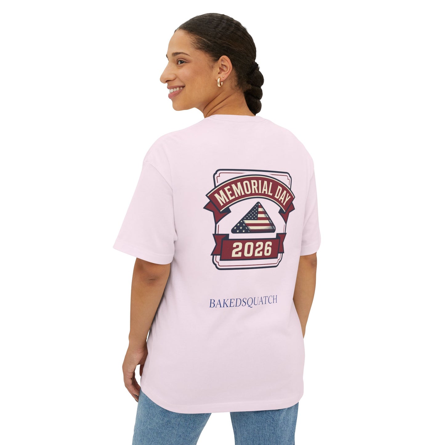 Memorial Day Tee — Oversized Boxy T‑Shirt
