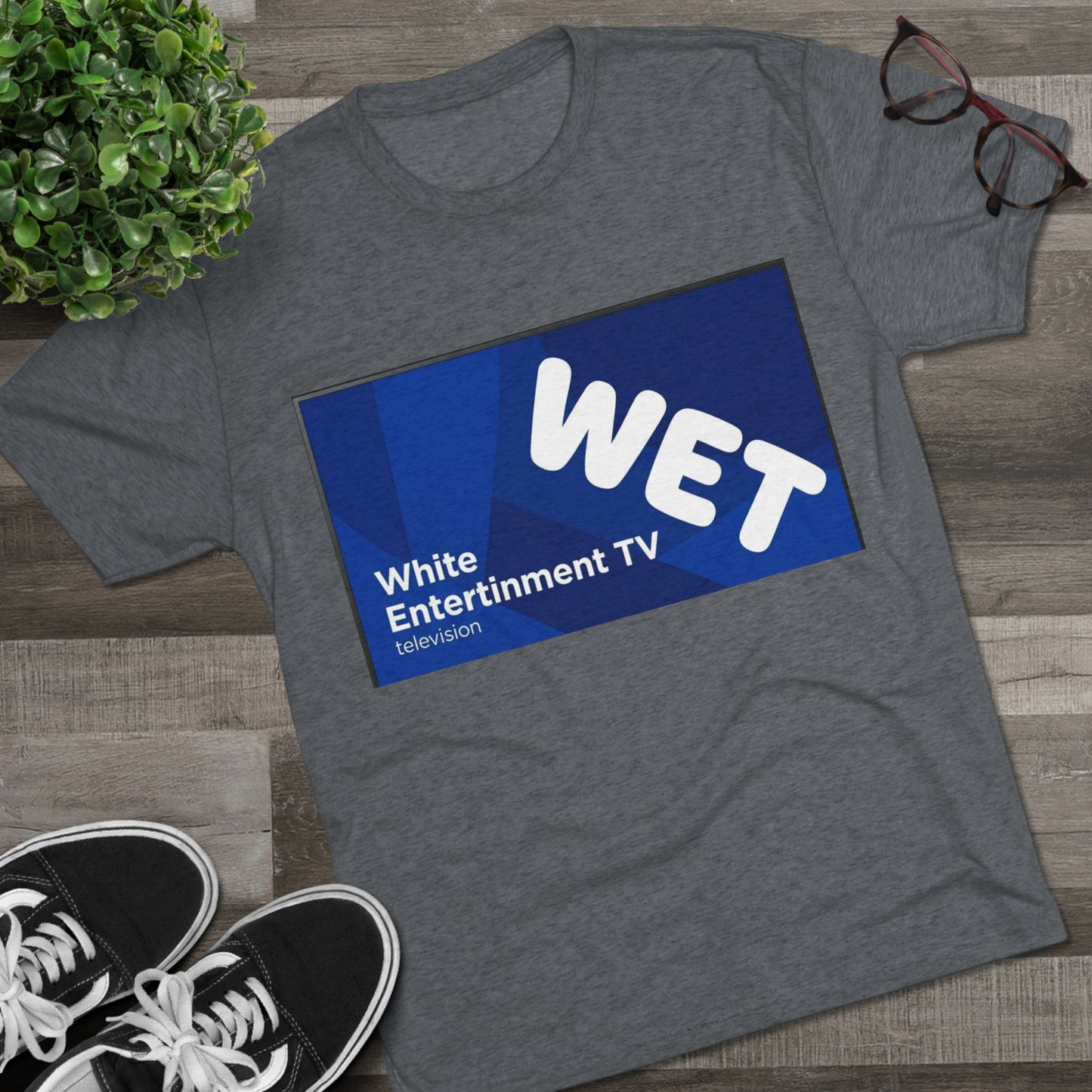 WET Ent. via BakedSquatch Media. A Unisex Tri-Blend Crew Tee.  Check out: https://youtube.com/@bakedsquatch?si=HjNYz1hFv7wAnAH_
