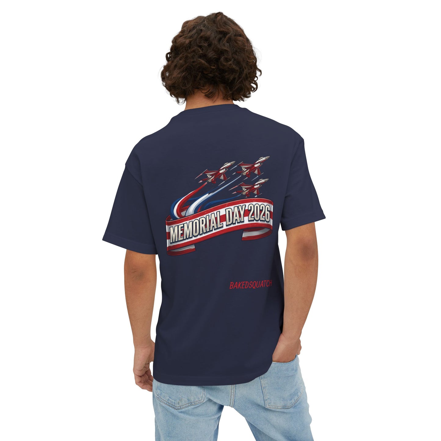 Memorial Day Tee — Oversized Boxy T‑Shirt