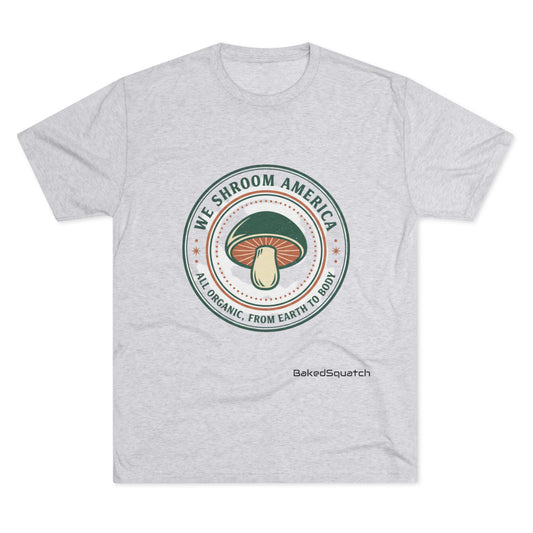 Come Shroom The World Crew Tee — Mushroom Graphic T-Shirt