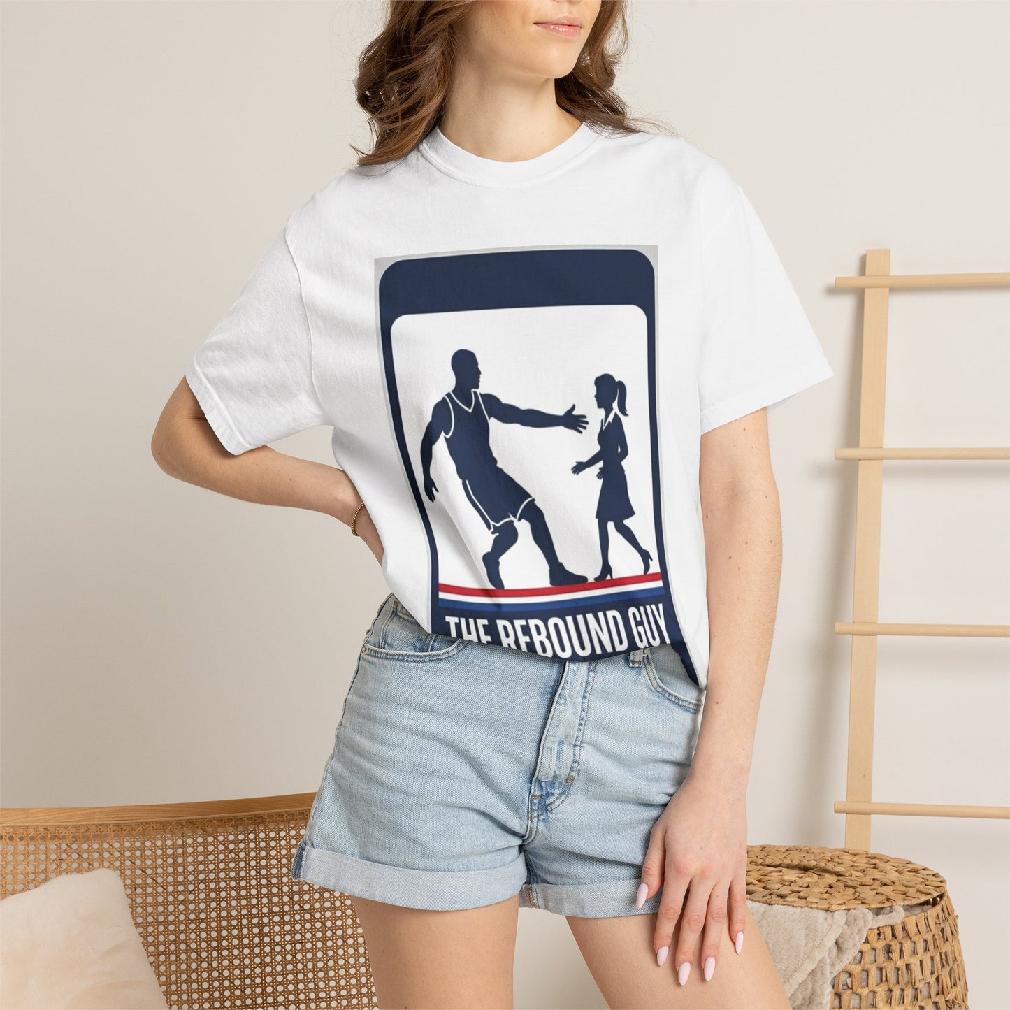 Rebound Guy Tee — "Turning Frowns Upside Down Since '25" T-Shirt