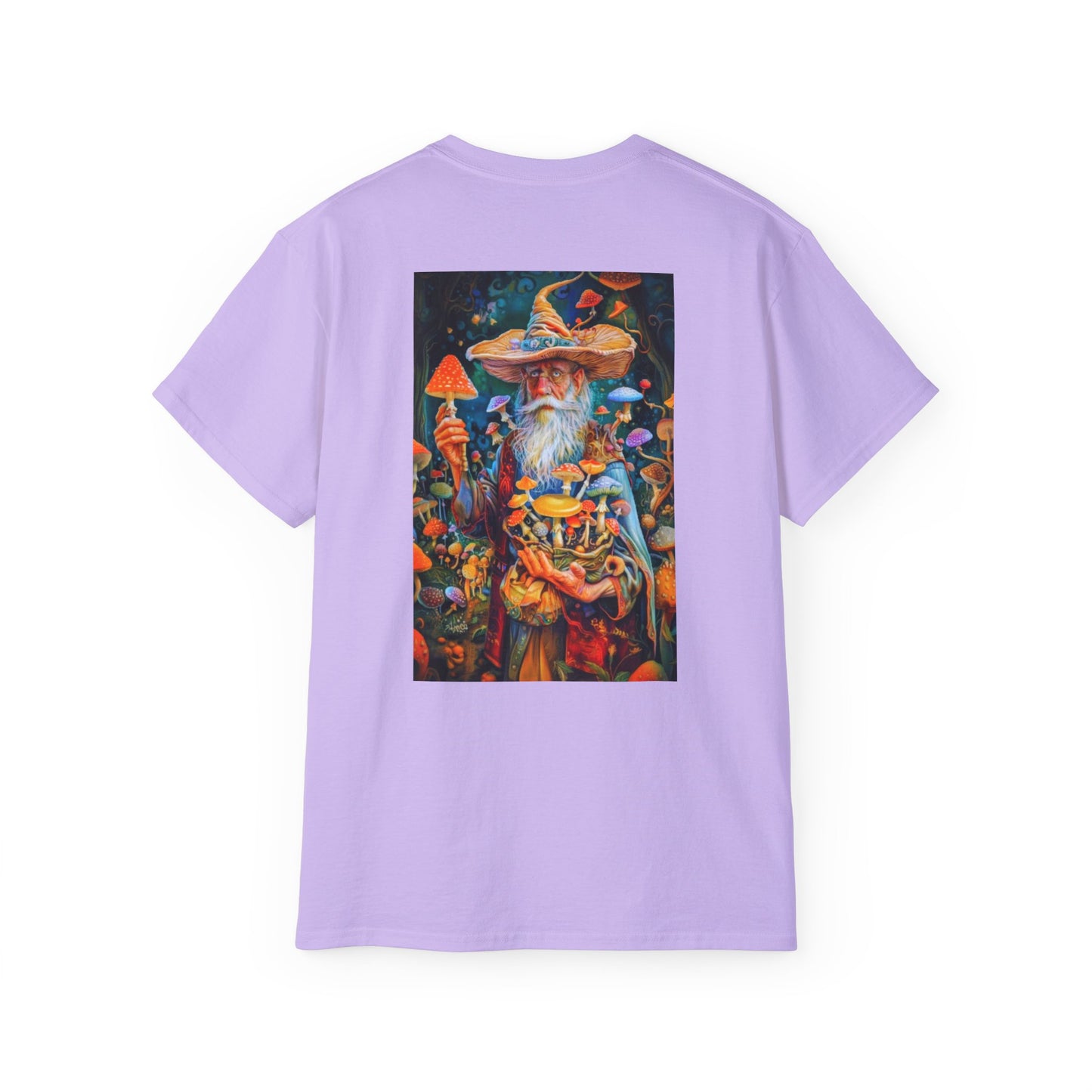 Mystical Wizard Graphic Tee - Unisex Ultra Cotton Shirt, Fantasy Apparel, Magical Gift, Cute Casual Wear, Quirky T-Shirt