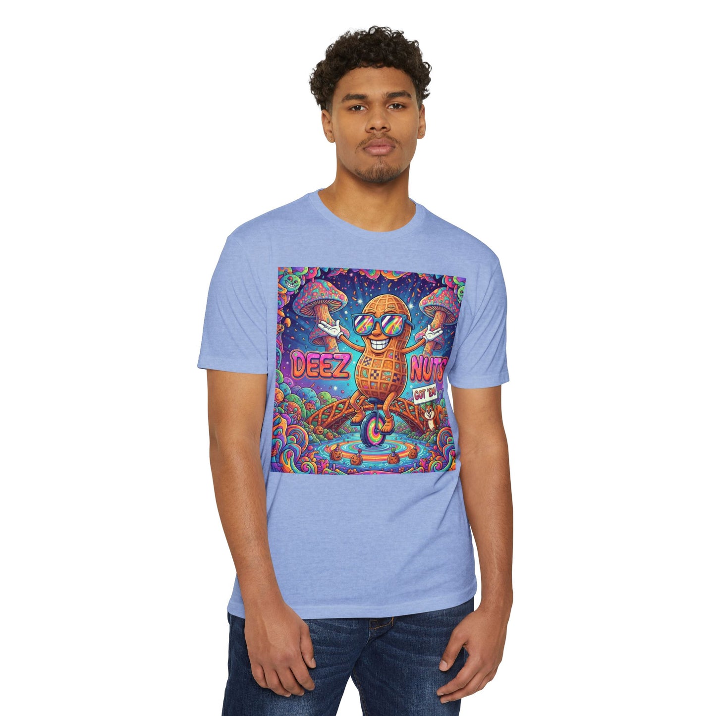 Deez Nuts Tee — Funny BakedSquatch Nuts Graphic T-Shirt