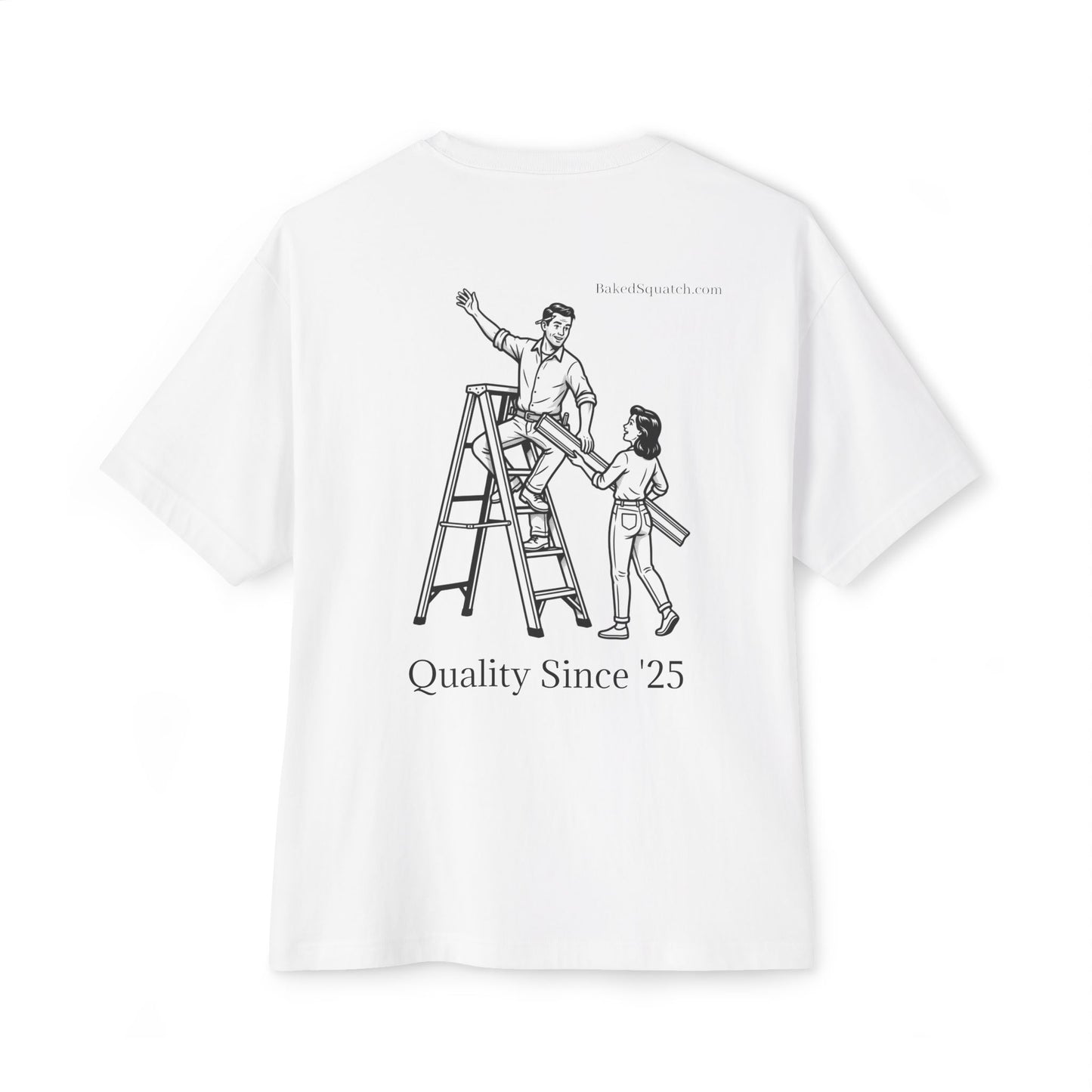 Trim Guy 1.0 Oversized Boxy Tee — Providing Quality Services Since 2025