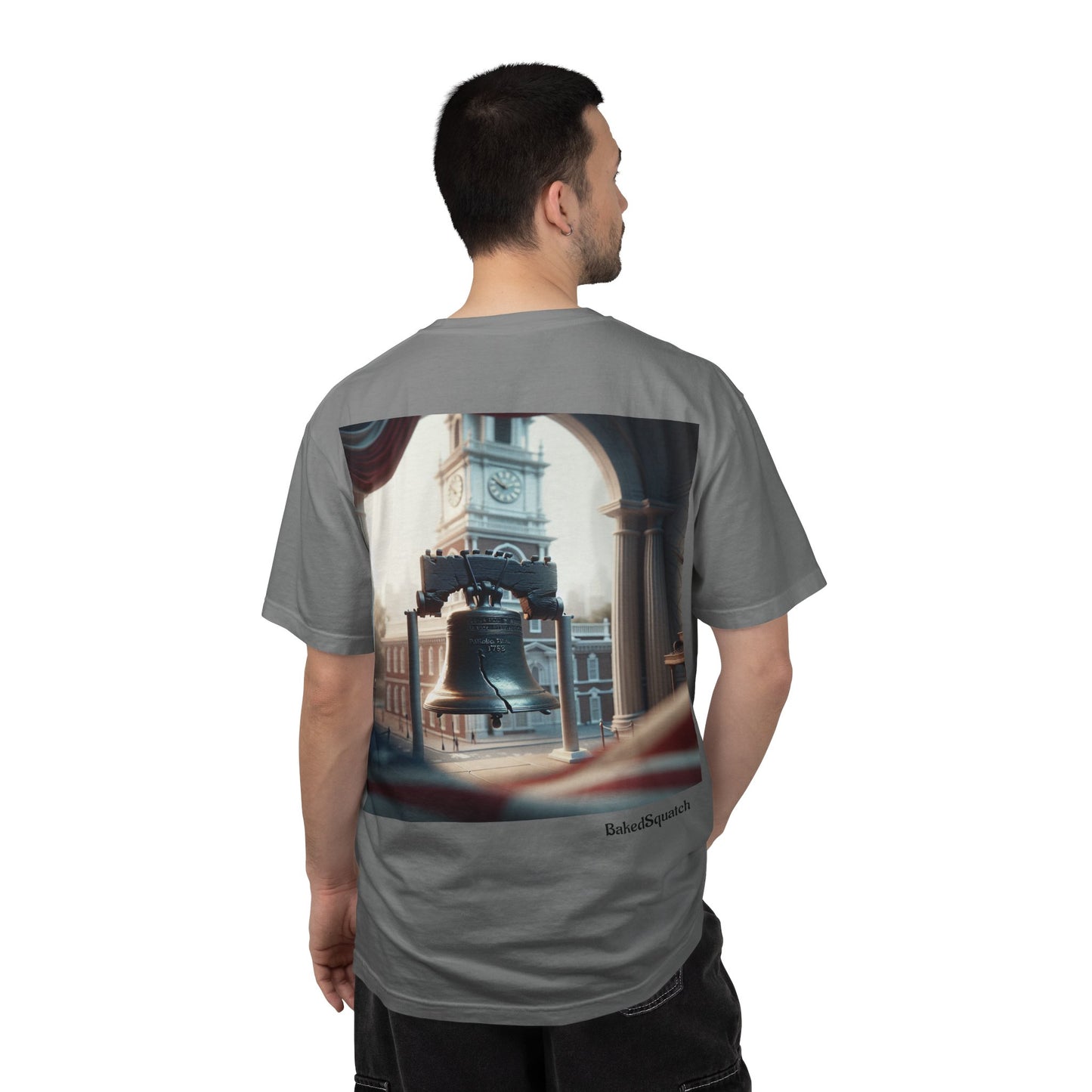 Liberty Bell Tribute Patriotic T-Shirt — Historic American Pride Tee