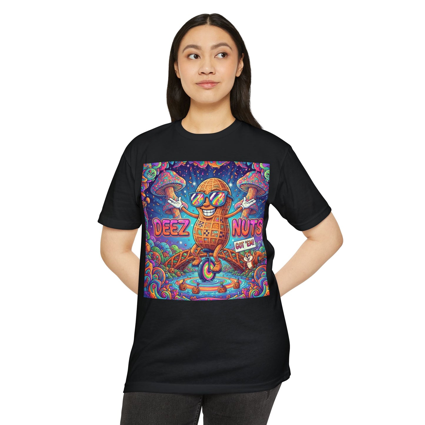 Deez Nuts Tee — Funny BakedSquatch Nuts Graphic T-Shirt
