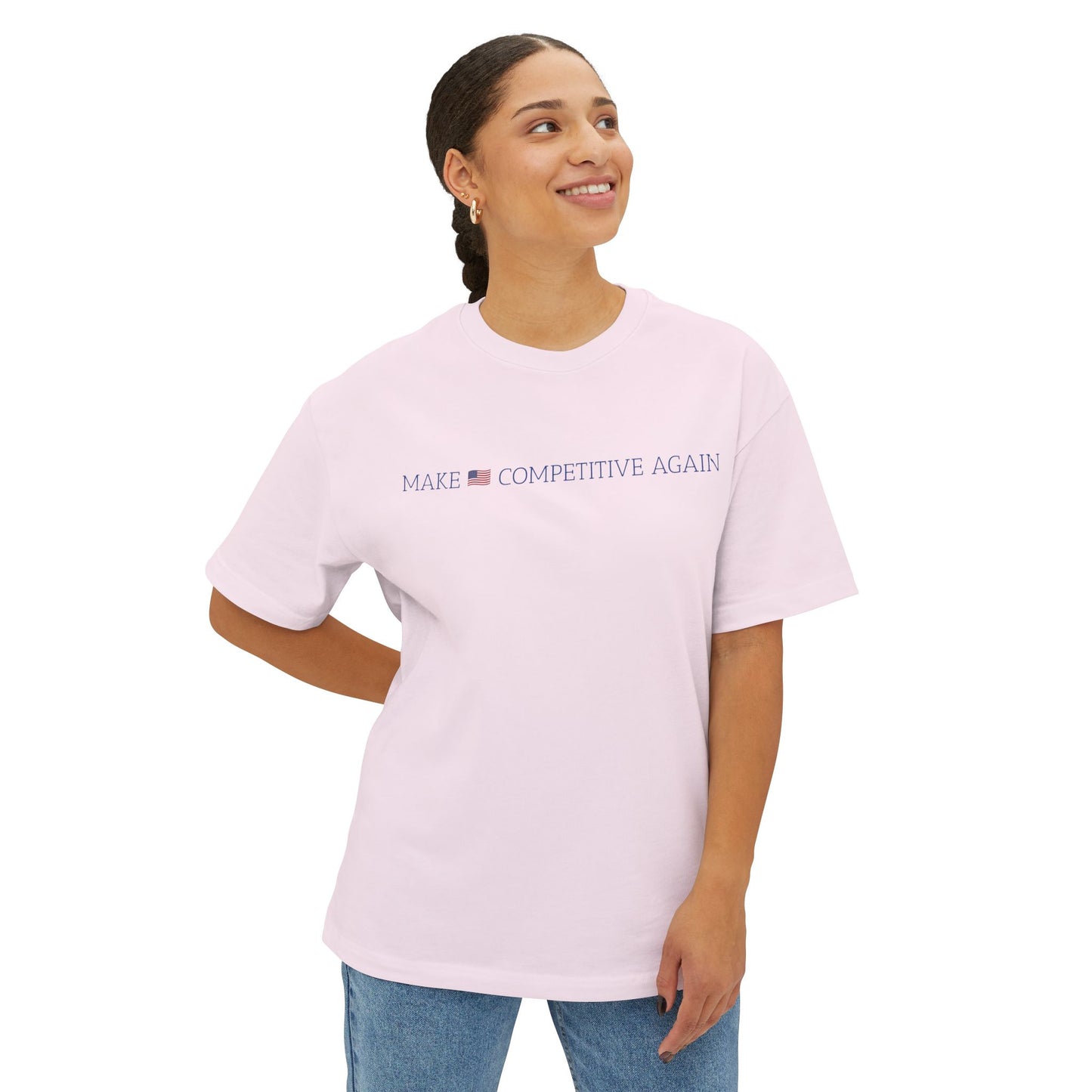 Make 🇺🇸 Competitive Again2.1 Tee — "No Boots. No Blood. United in Freedom."