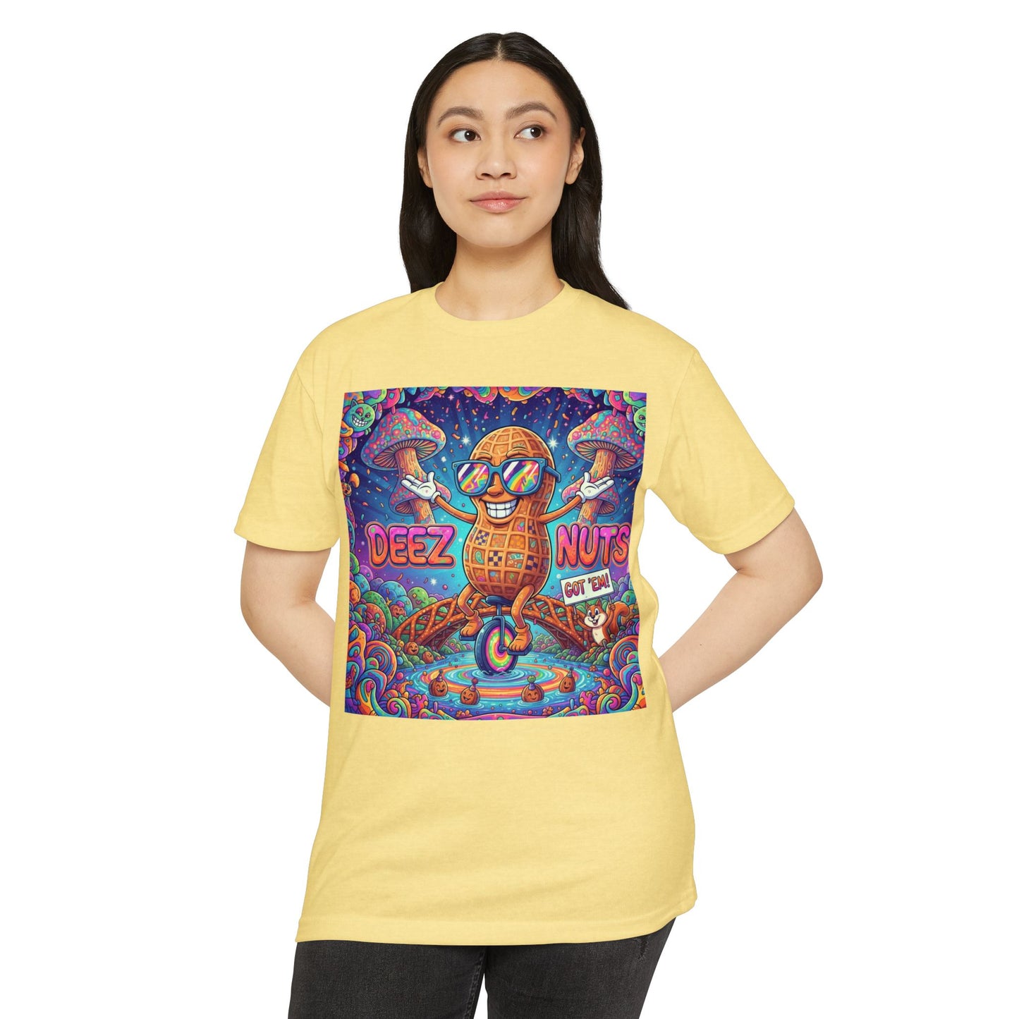 Deez Nuts Tee — Funny BakedSquatch Nuts Graphic T-Shirt