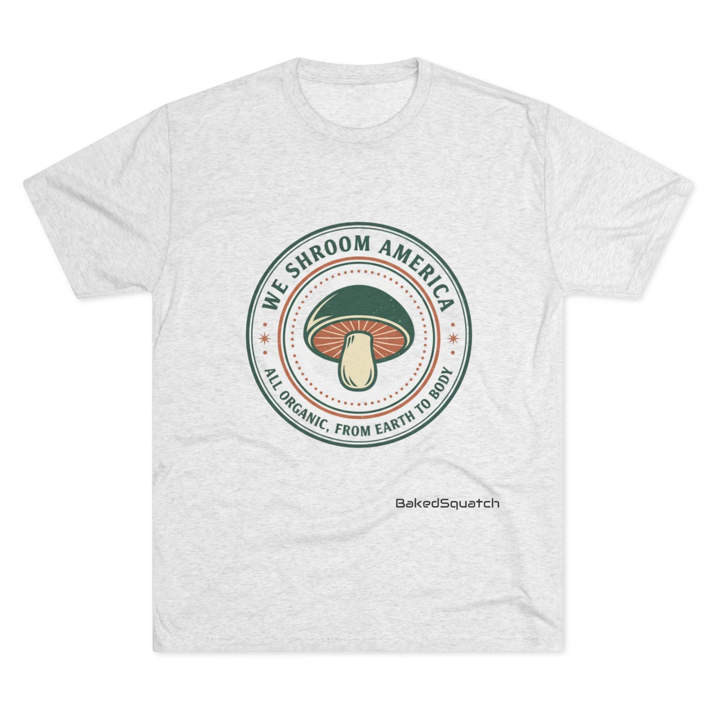 Come Shroom The World Crew Tee — Mushroom Graphic T-Shirt