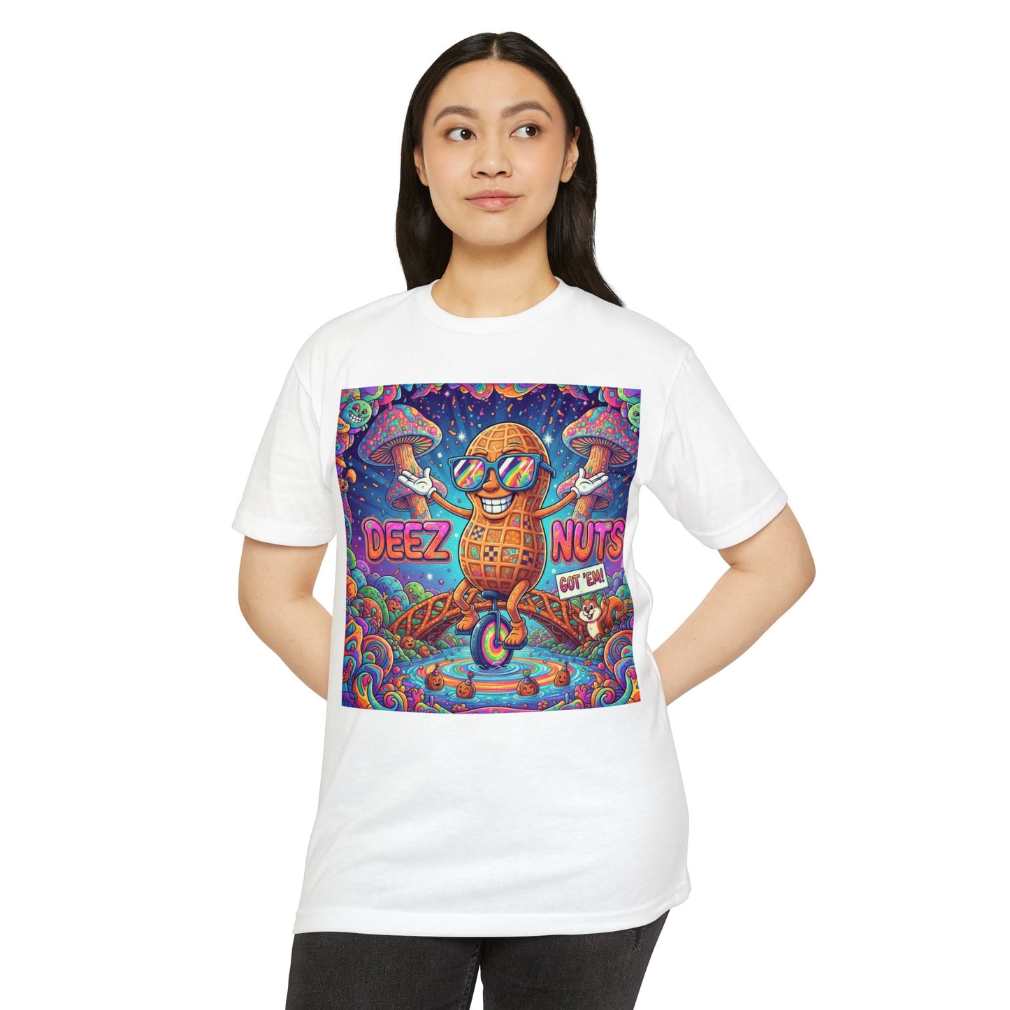 Deez Nuts Tee — Funny BakedSquatch Nuts Graphic T-Shirt