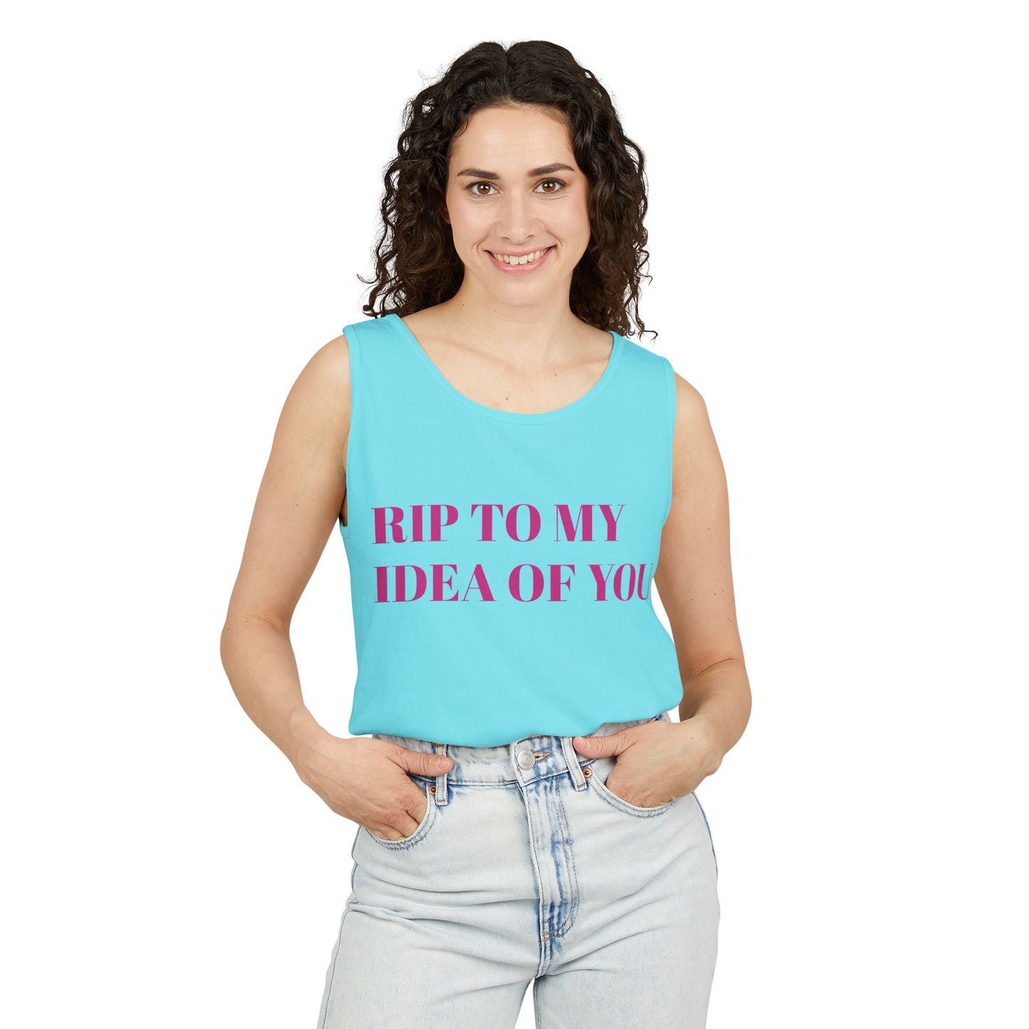 RIP TO MY IDEA OF YOU Tank Top — Bitter Sweet Rearview Statement