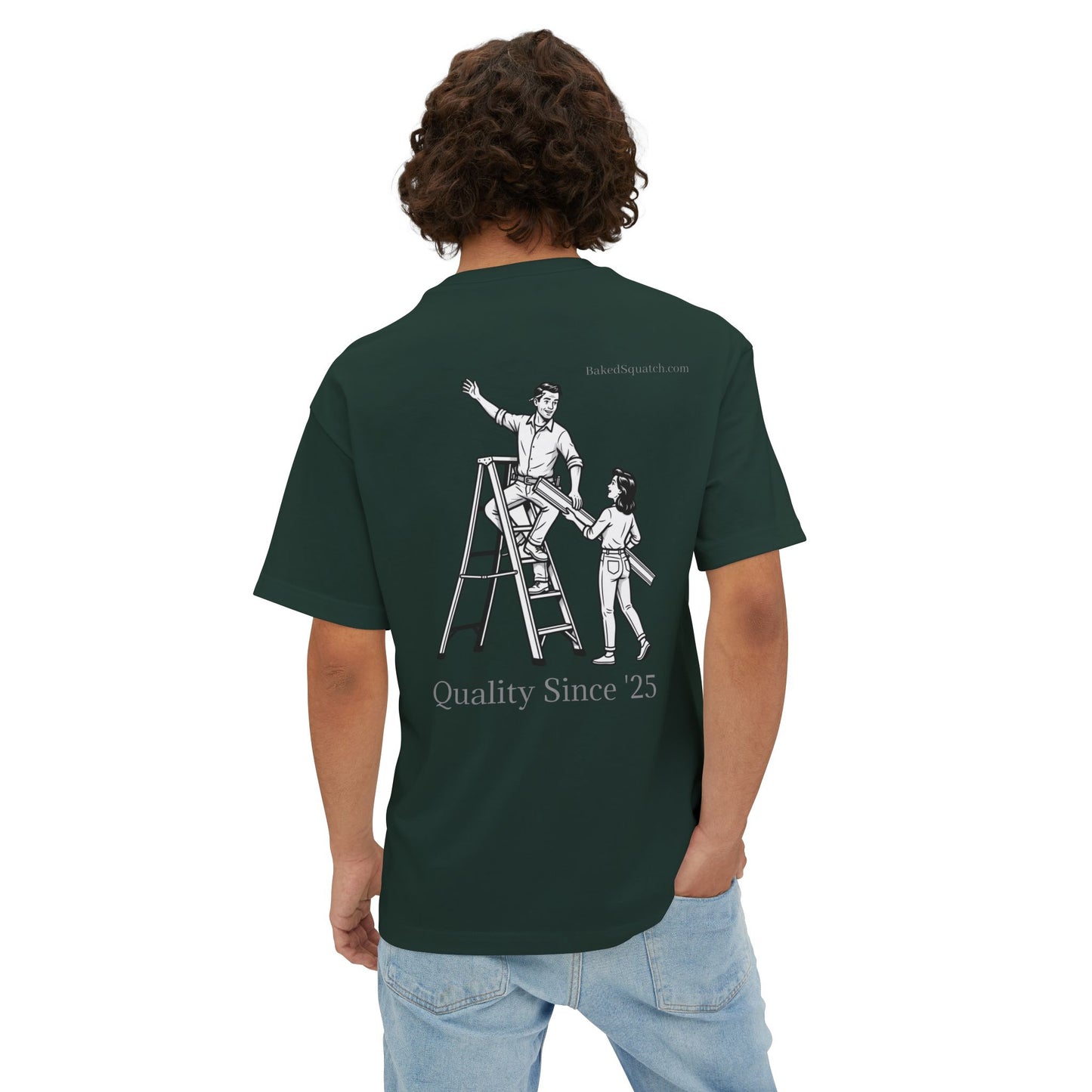 Trim Guy 1.0 Oversized Boxy Tee — Providing Quality Services Since 2025