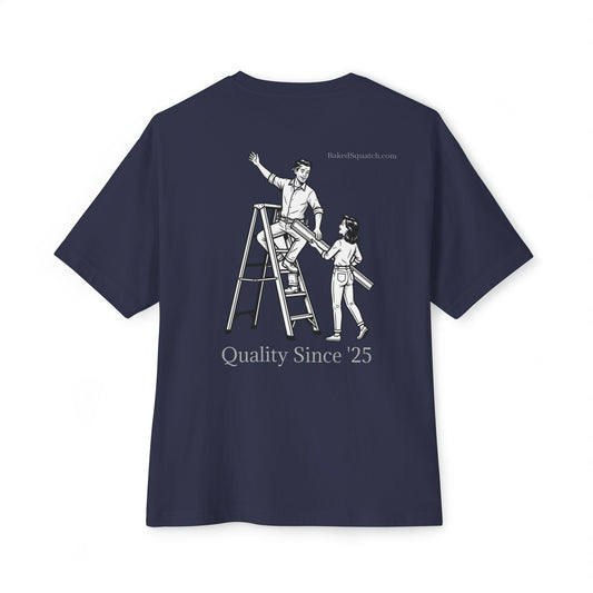 Trim Guy 1.0 Oversized Boxy Tee — Providing Quality Services Since 2025