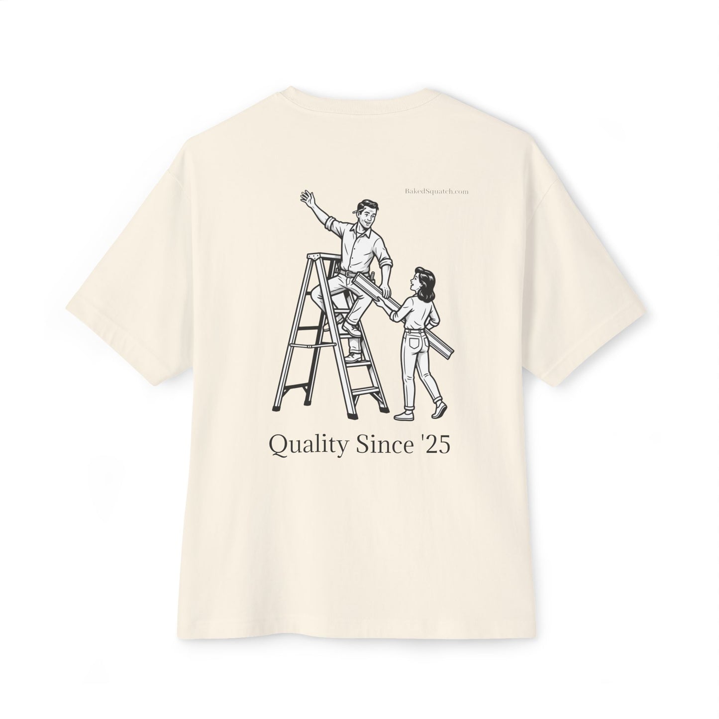 Trim Guy 1.0 Oversized Boxy Tee — Providing Quality Services Since 2025
