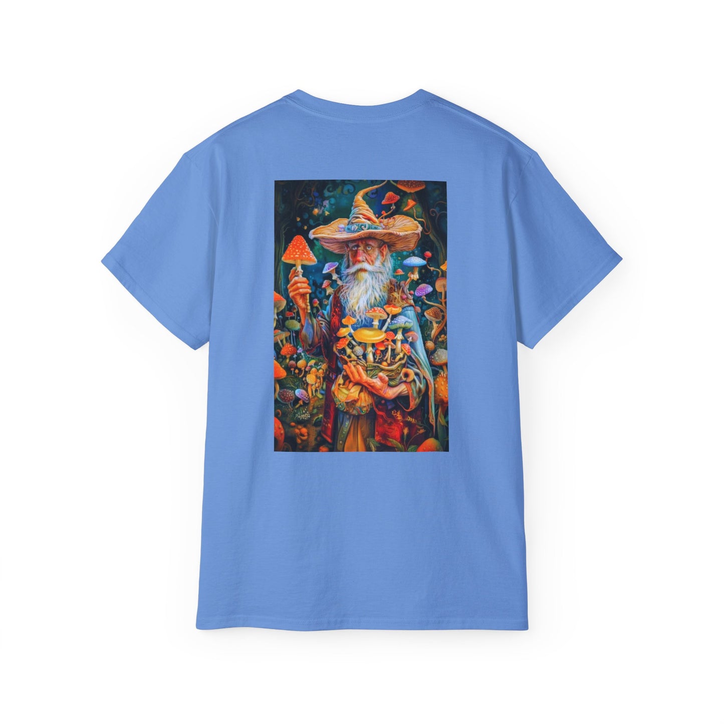 Mystical Wizard Graphic Tee - Unisex Ultra Cotton Shirt, Fantasy Apparel, Magical Gift, Cute Casual Wear, Quirky T-Shirt