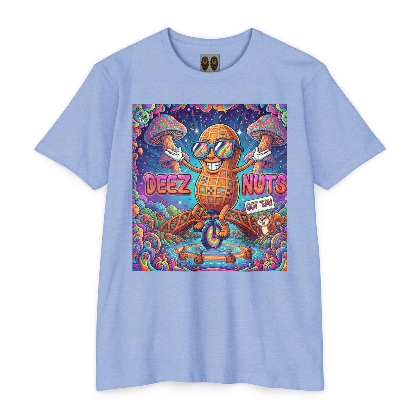 Deez Nuts Tee — Funny BakedSquatch Nuts Graphic T-Shirt
