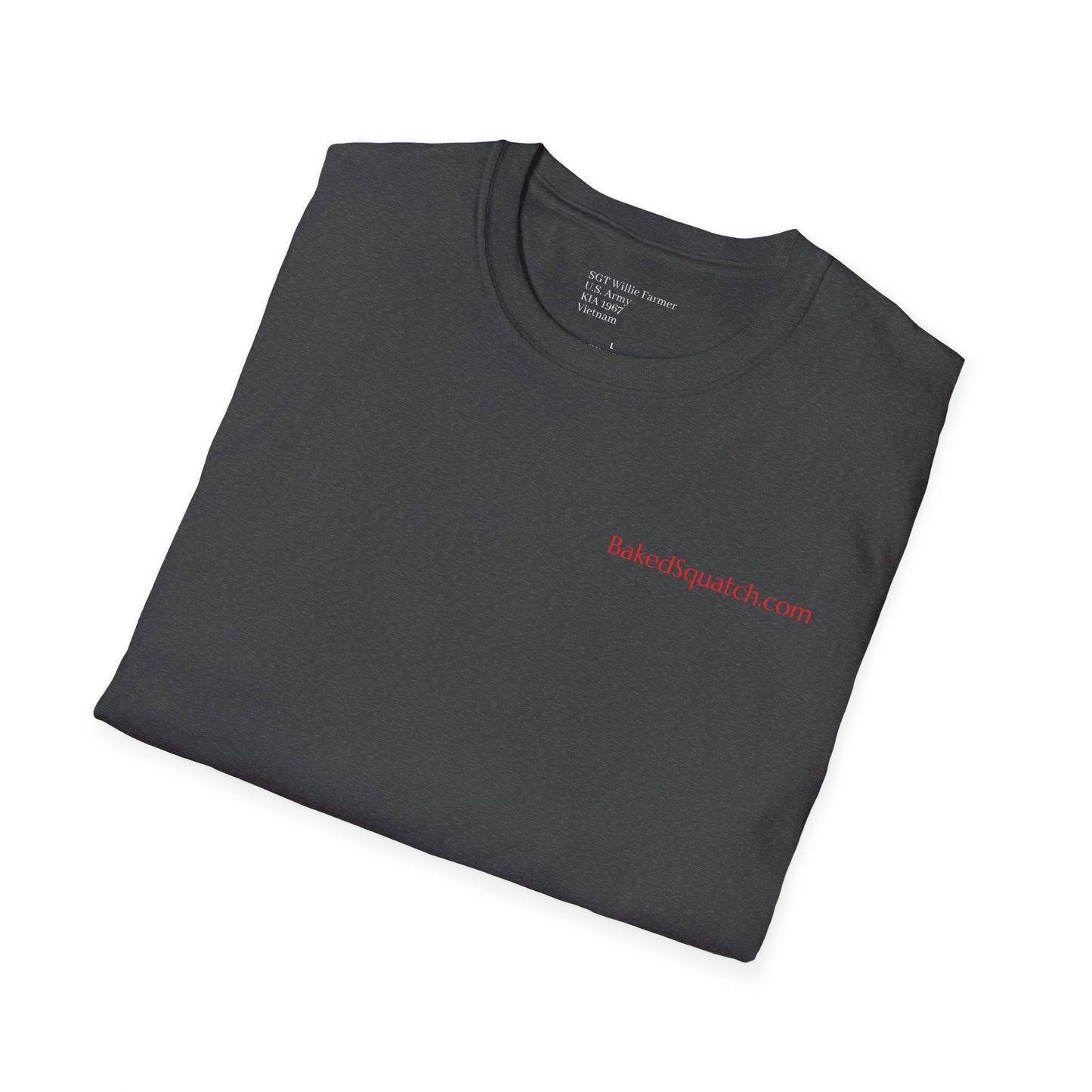 Never Forgotten Memorial T-Shirt — "God Bless Those Who've GIVEN"