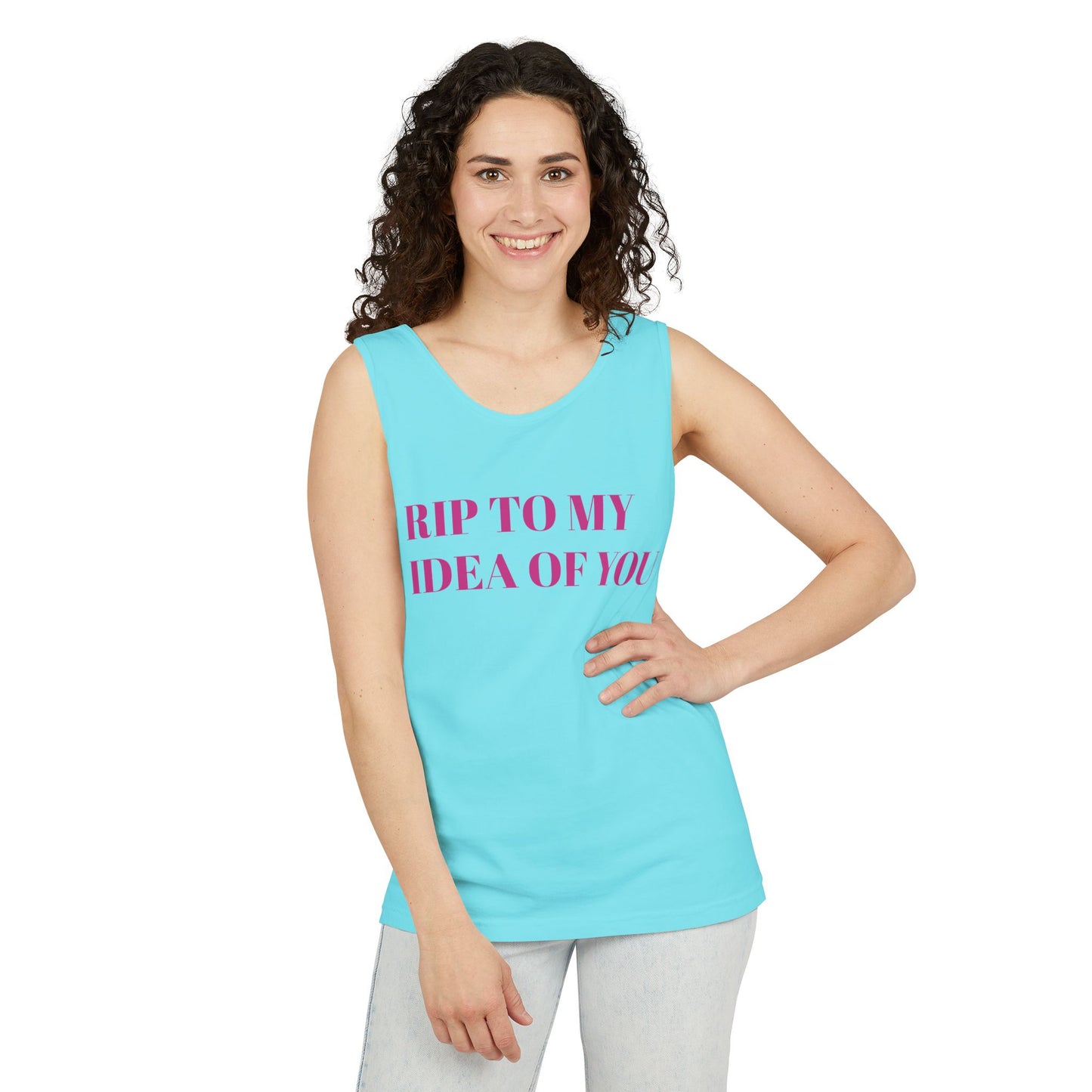 RIP TO MY IDEA OF YOU Tank Top — Bitter Sweet Rearview Statement