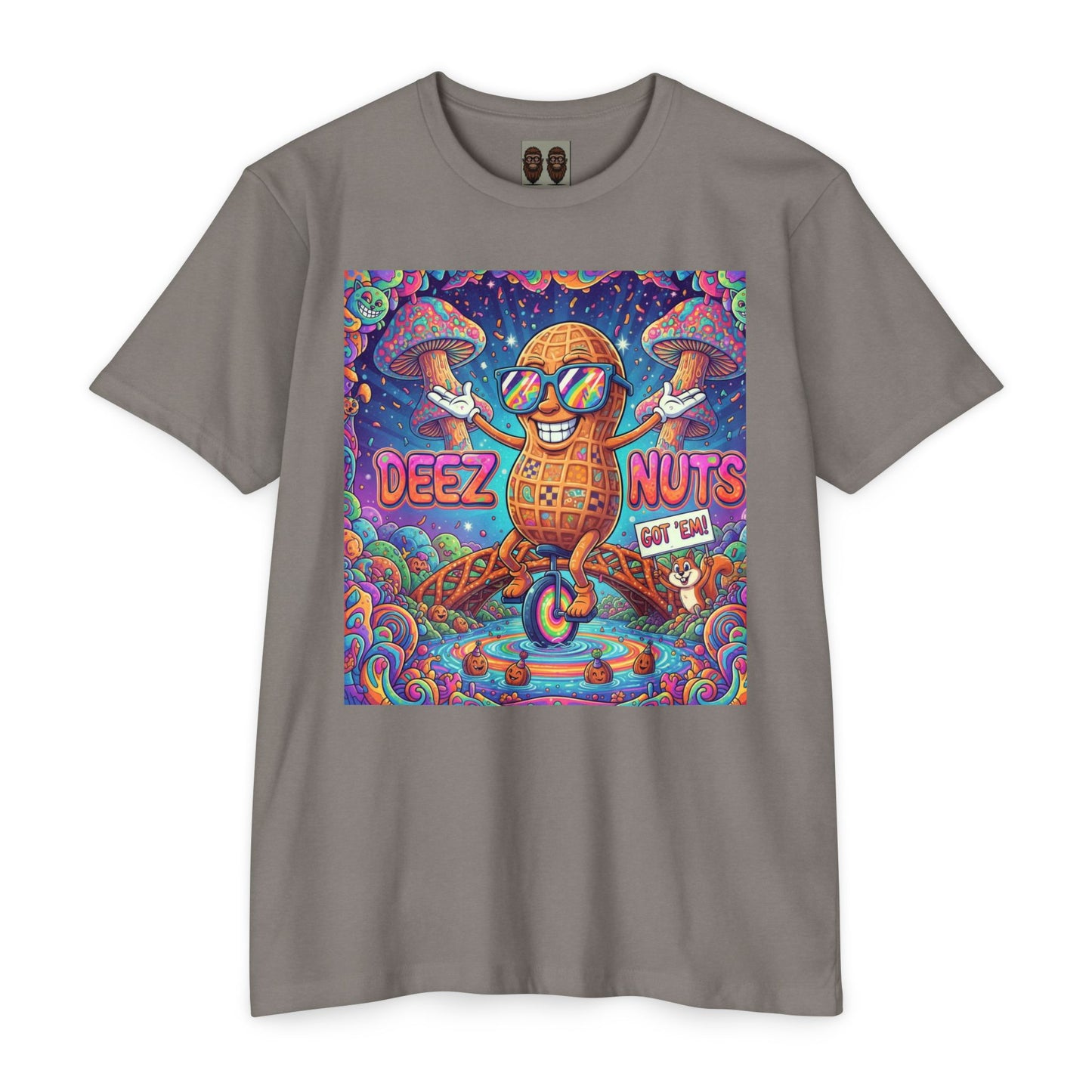 Deez Nuts Tee — Funny BakedSquatch Nuts Graphic T-Shirt