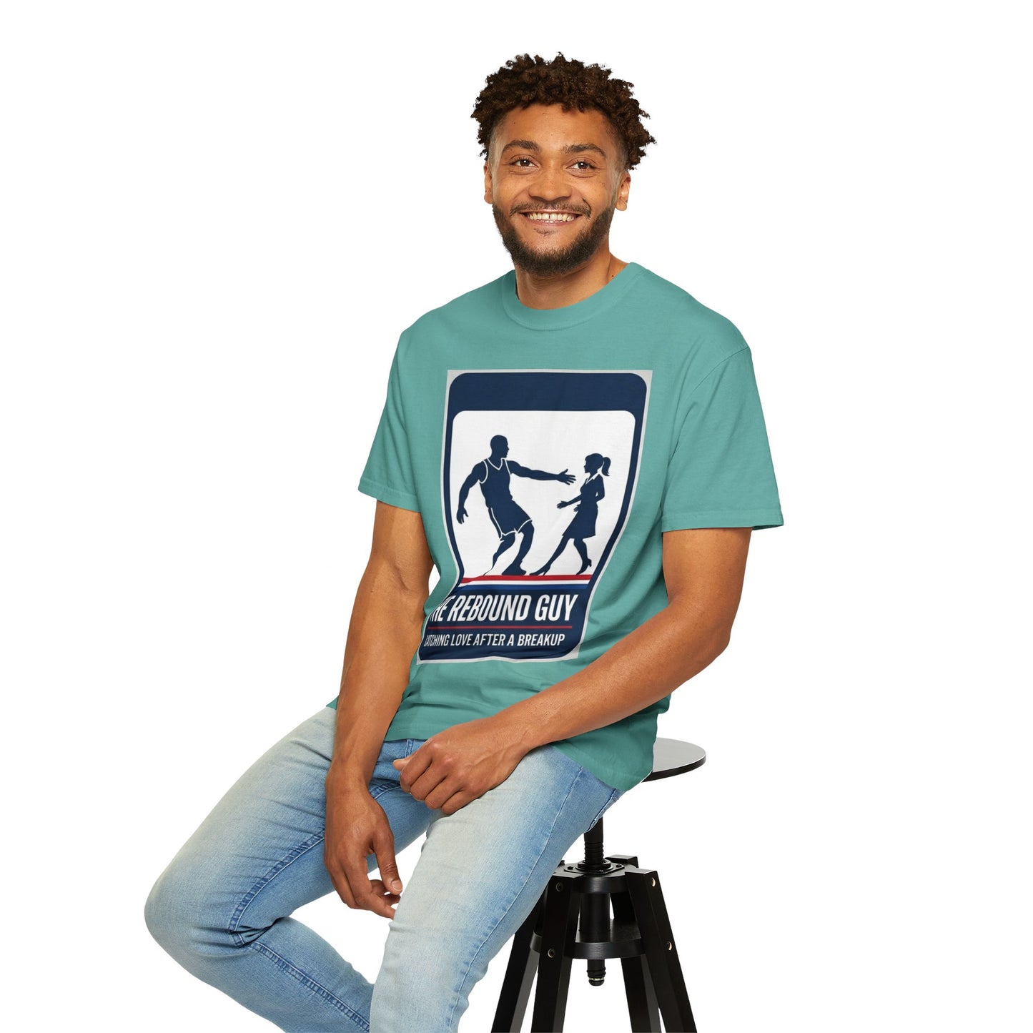 Rebound Guy Tee — "Turning Frowns Upside Down Since '25" T-Shirt