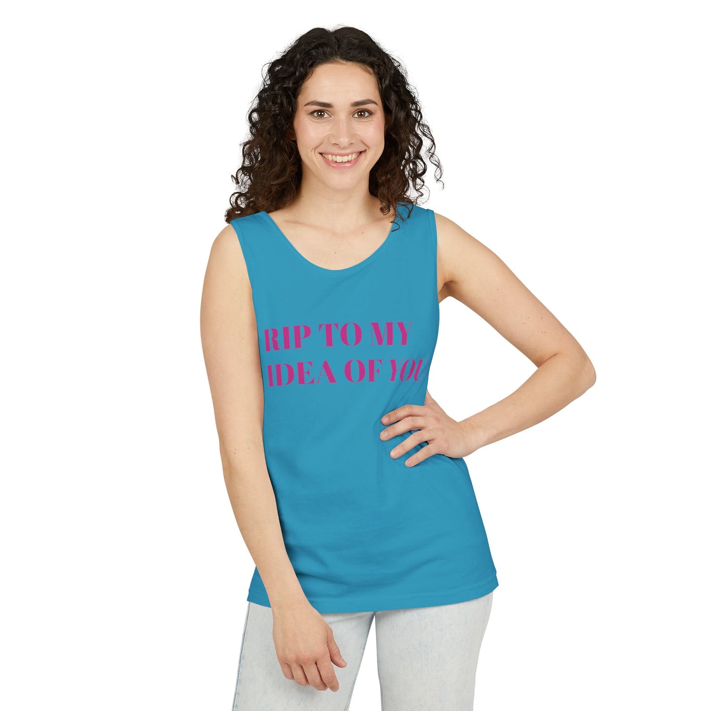 RIP TO MY IDEA OF YOU Tank Top — Bitter Sweet Rearview Statement