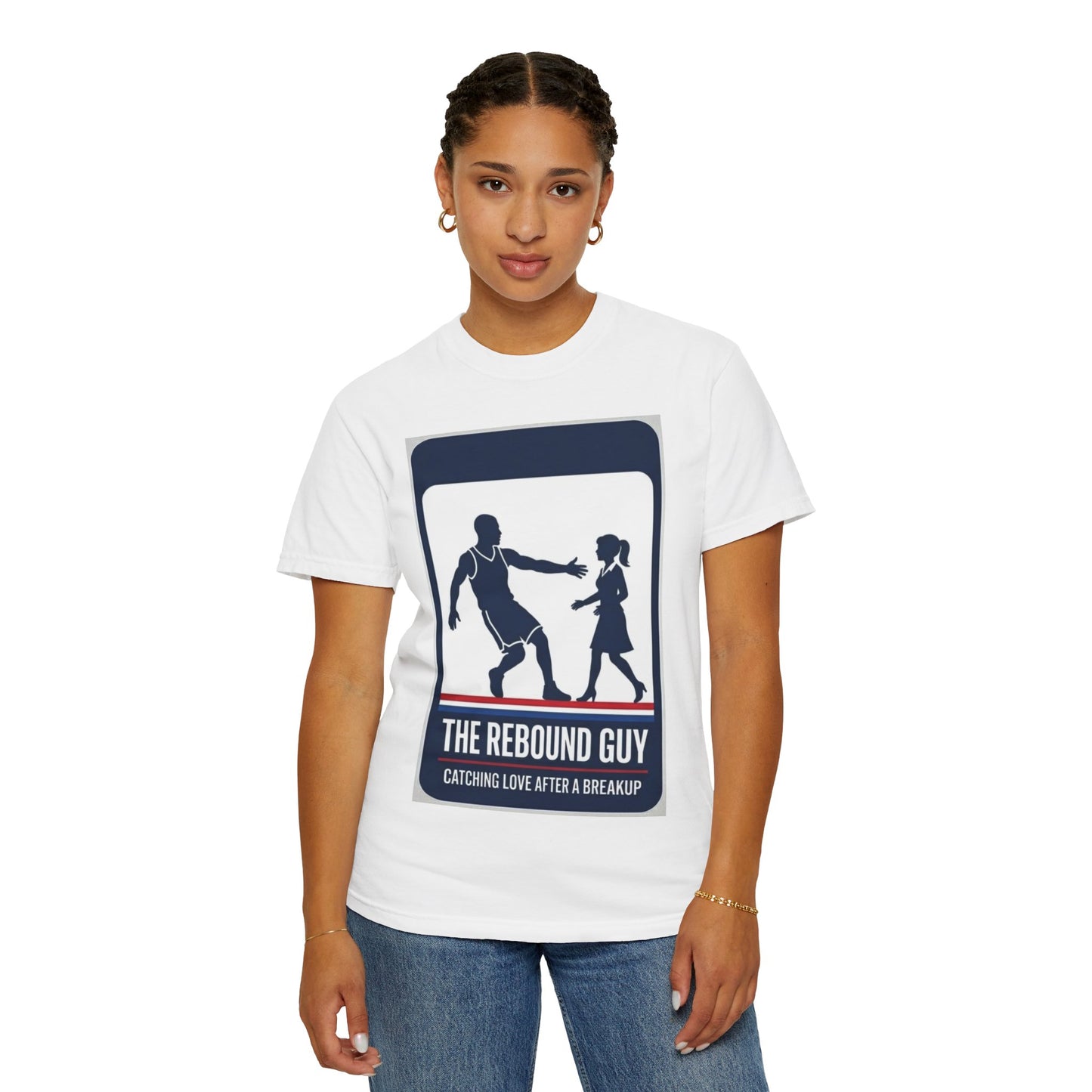 Rebound Guy Tee — "Turning Frowns Upside Down Since '25" T-Shirt