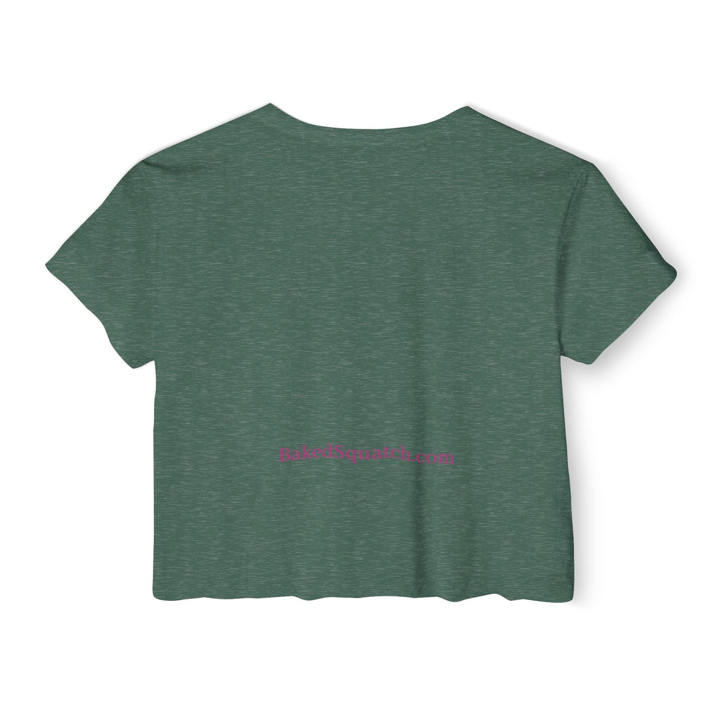 BakedSquatch Summer Camp Crop Top — Women's Festival Crop Top