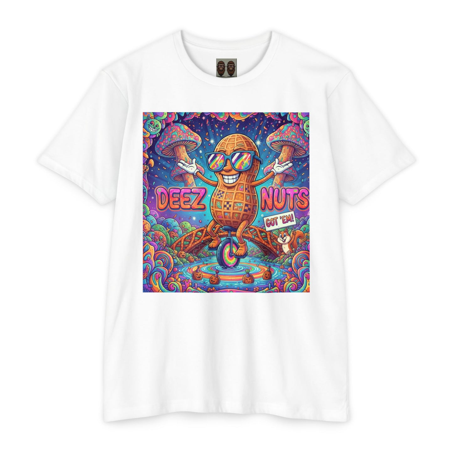 Deez Nuts Tee — Funny BakedSquatch Nuts Graphic T-Shirt