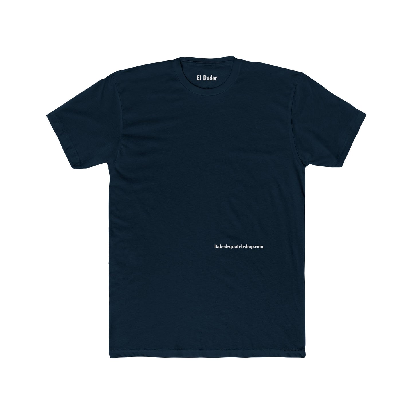 BakedSquatch Home Tee — 'When you visit you'll surly see. The barbie awaits.' Crew Tee