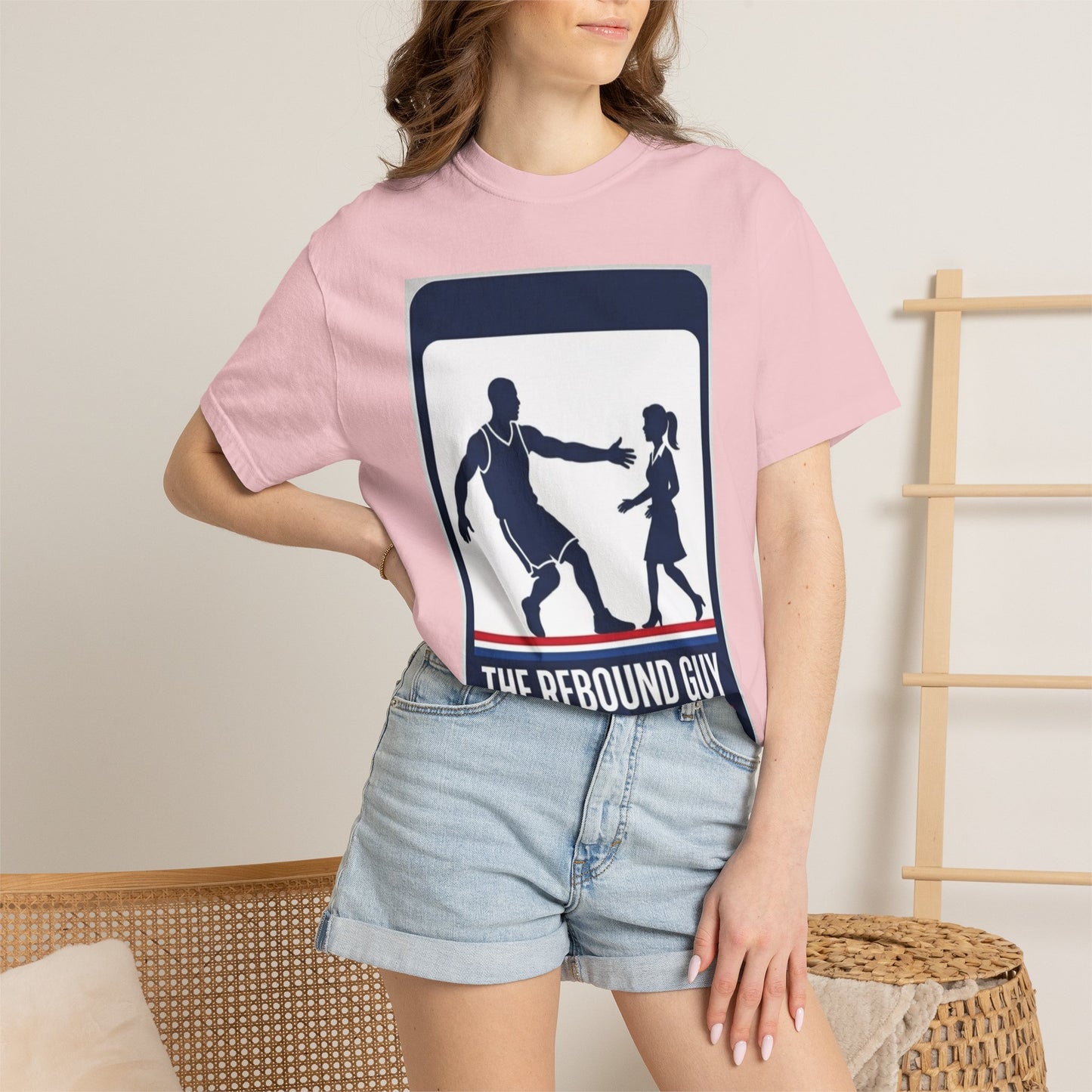 Rebound Guy Tee — "Turning Frowns Upside Down Since '25" T-Shirt