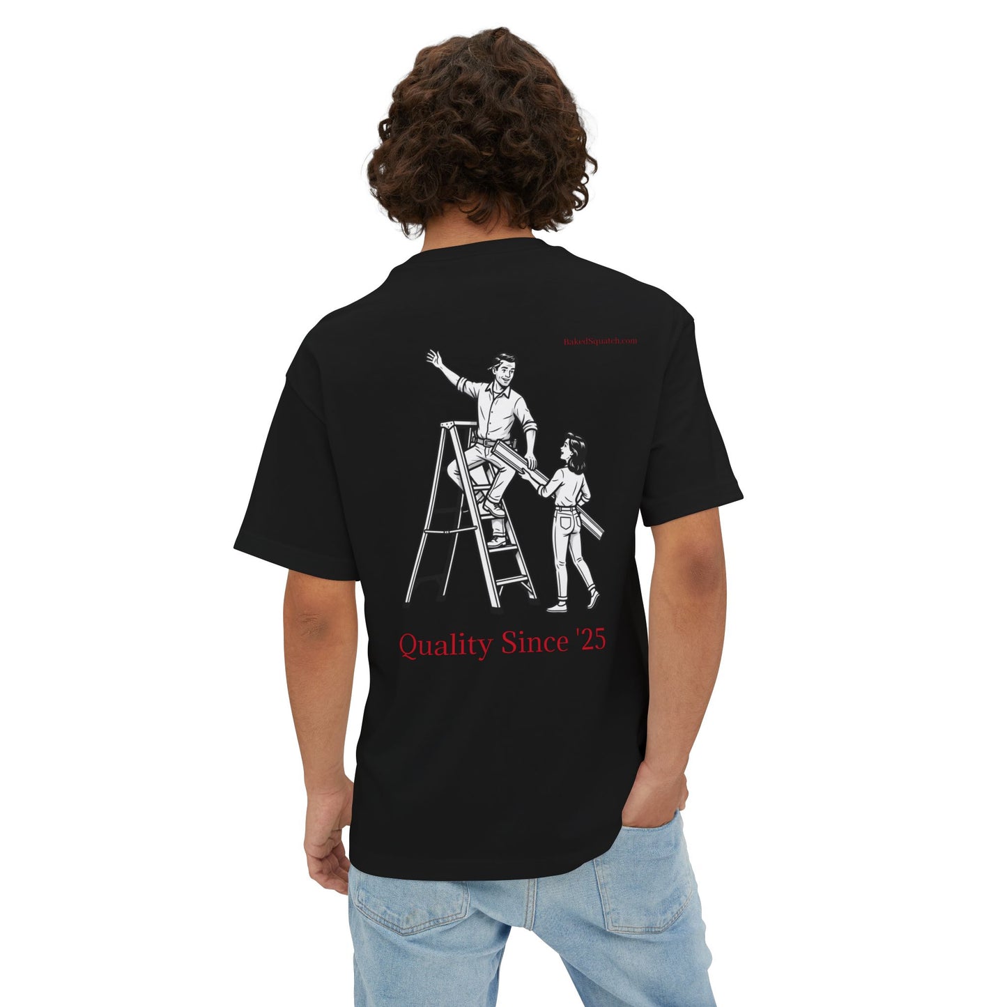 Trim Guy 1.0 Oversized Boxy Tee — Providing Quality Services Since 2025