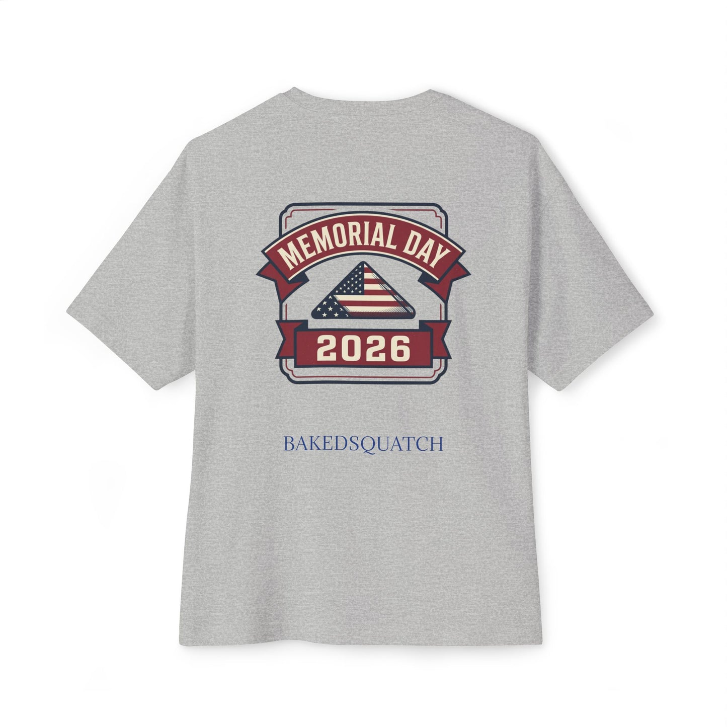 Memorial Day Tee — Oversized Boxy T‑Shirt
