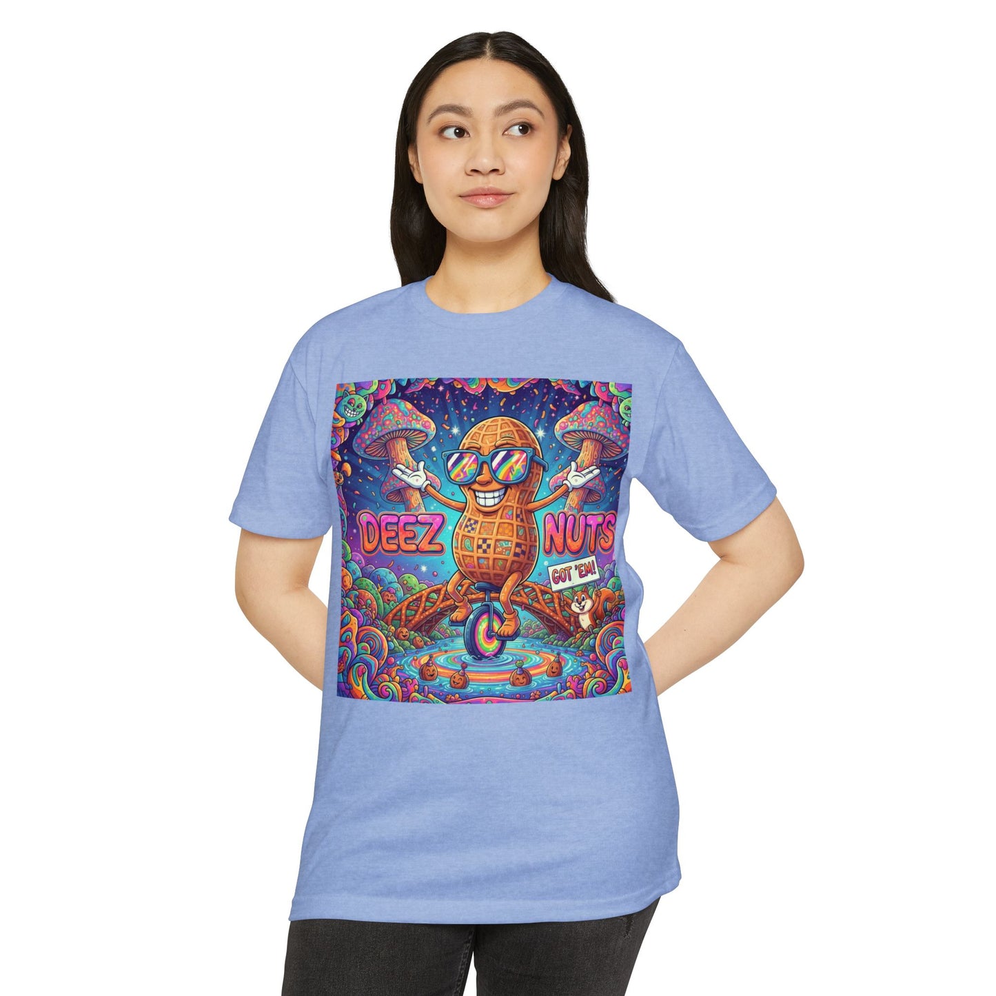 Deez Nuts Tee — Funny BakedSquatch Nuts Graphic T-Shirt