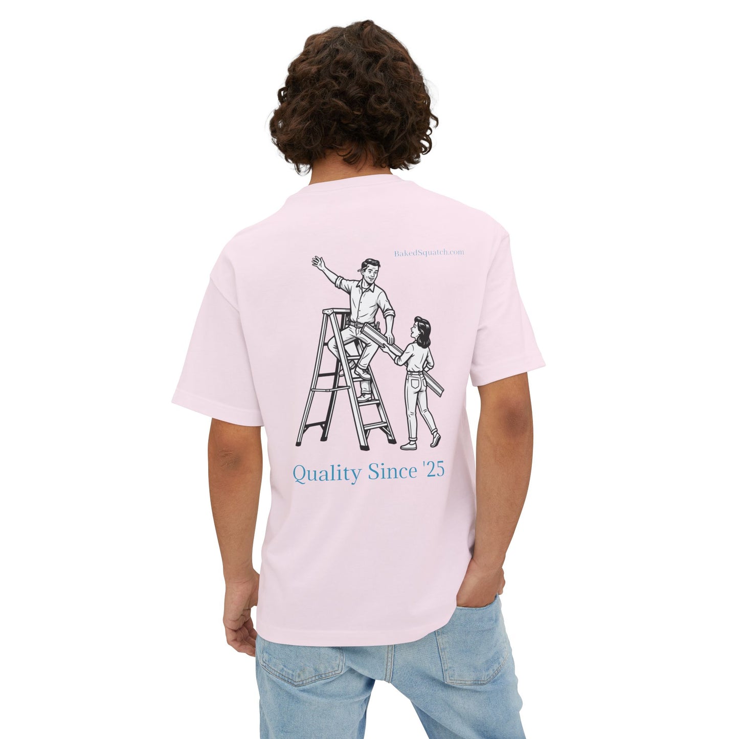 Trim Guy 1.0 Oversized Boxy Tee — Providing Quality Services Since 2025
