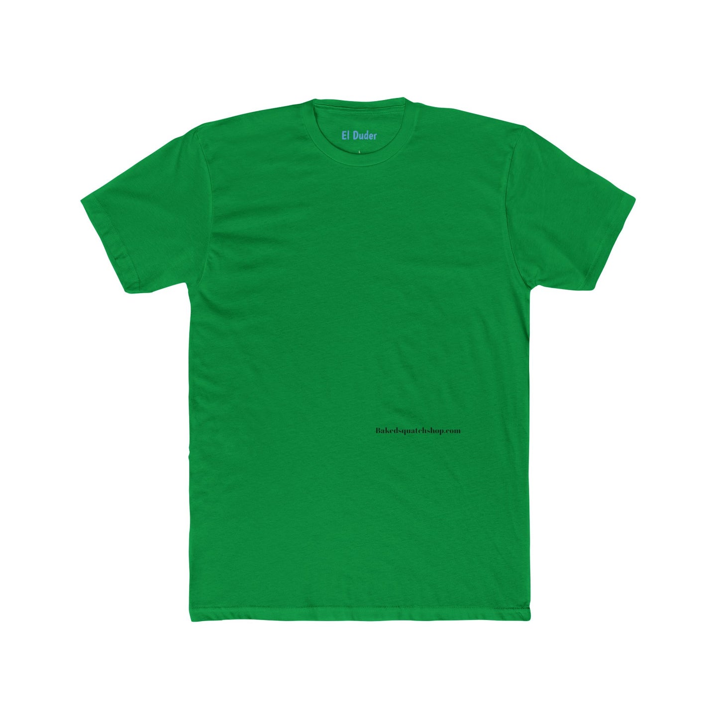 BakedSquatch Home Tee — 'When you visit you'll surly see. The barbie awaits.' Crew Tee