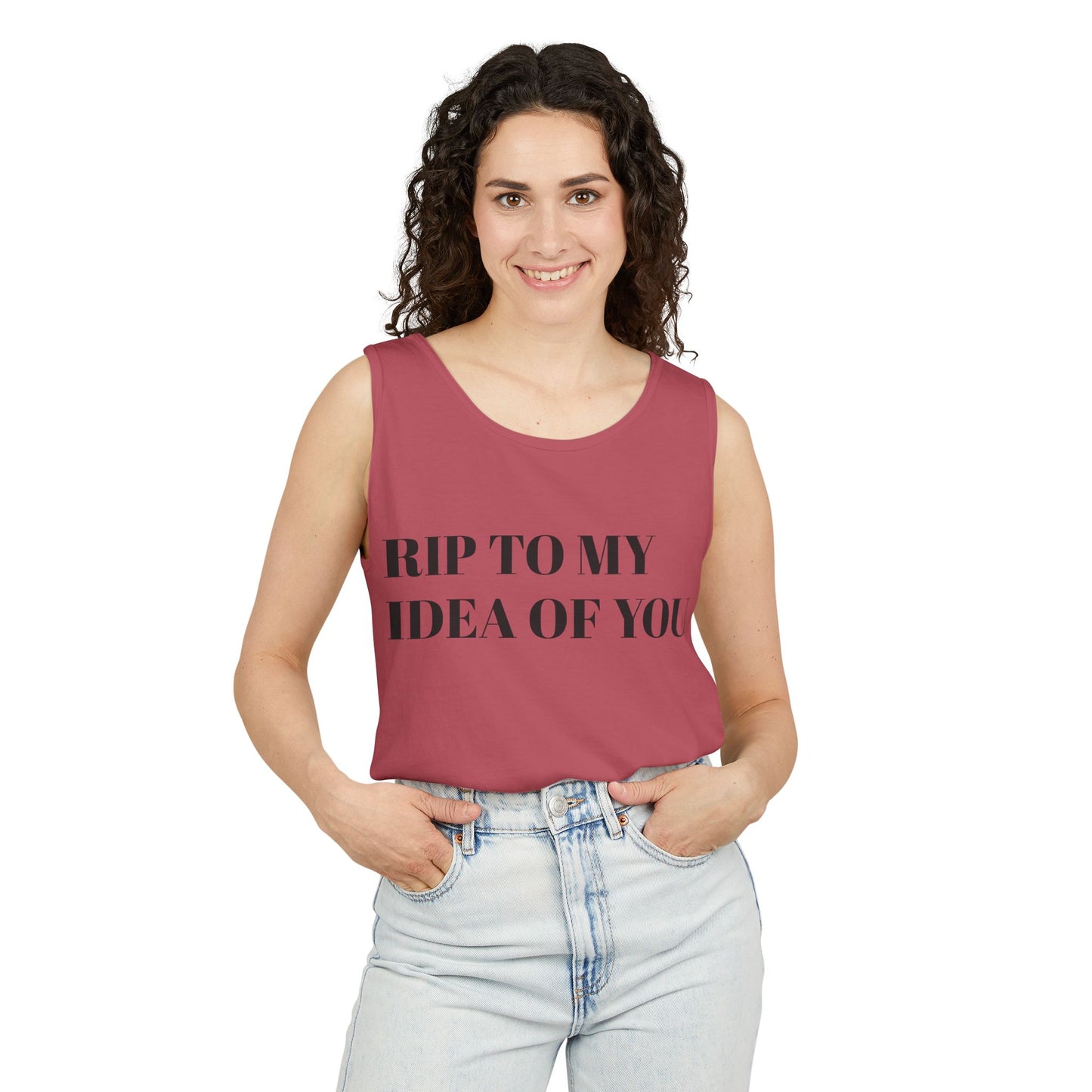 RIP TO MY IDEA OF YOU Tank Top — Bitter Sweet Rearview Statement