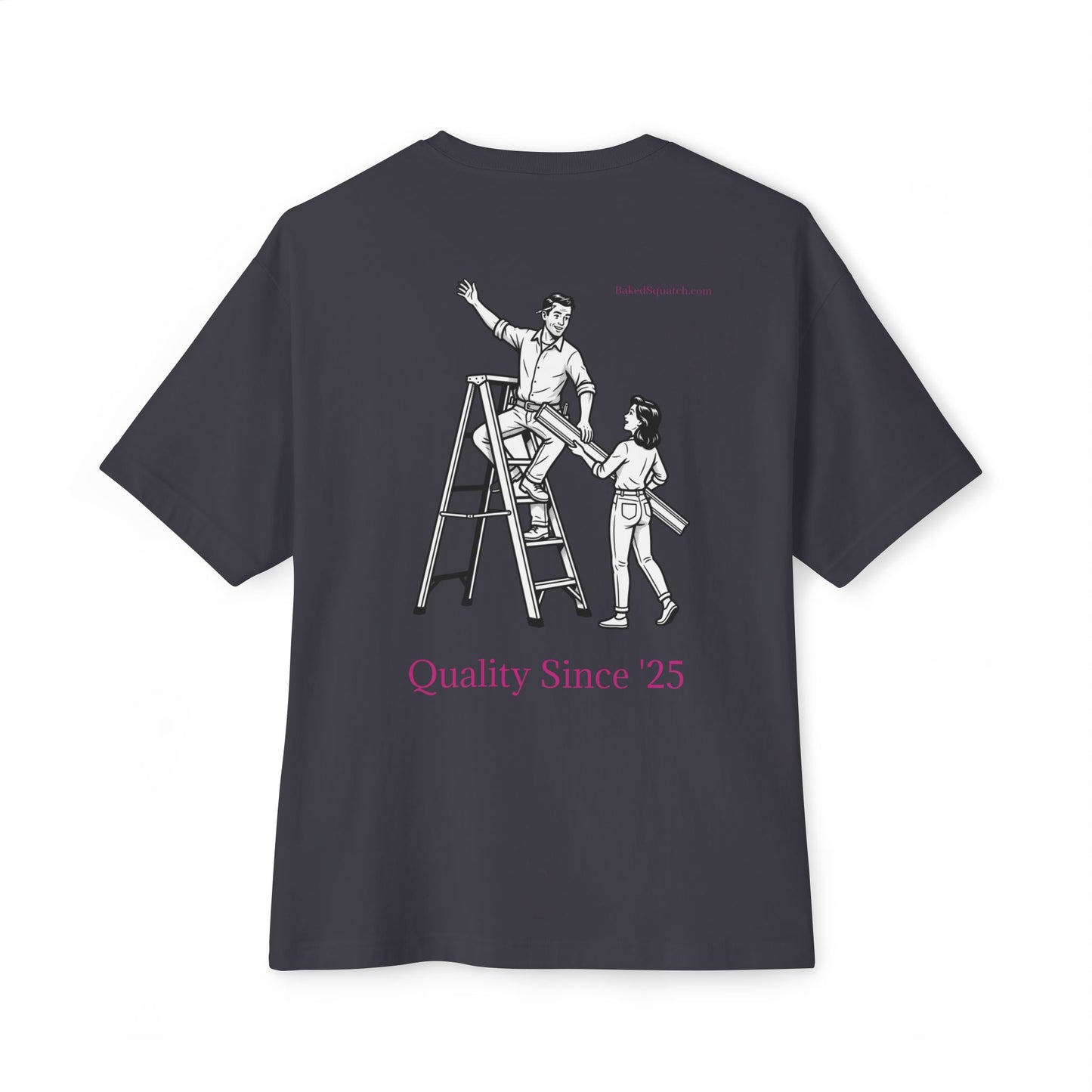 Trim Guy 1.0 Oversized Boxy Tee — Providing Quality Services Since 2025