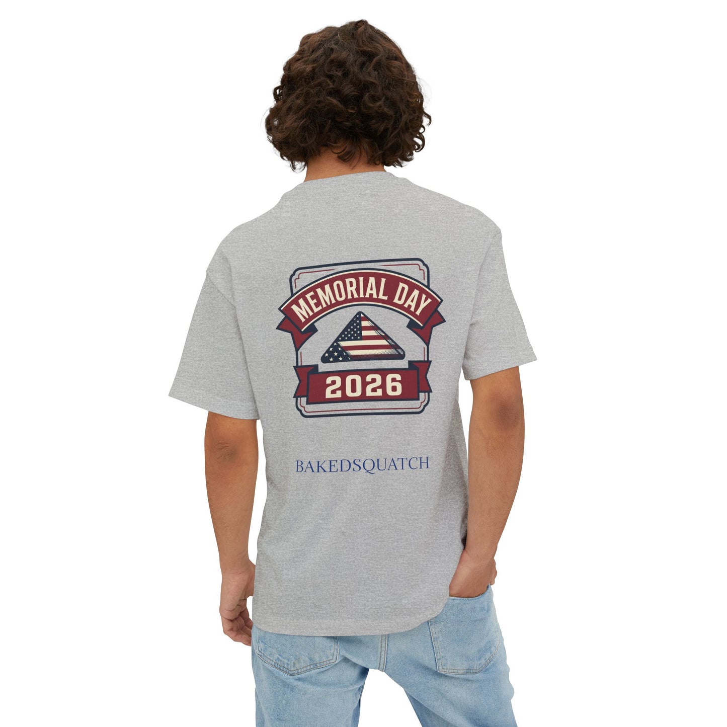 Memorial Day Tee — Oversized Boxy T‑Shirt