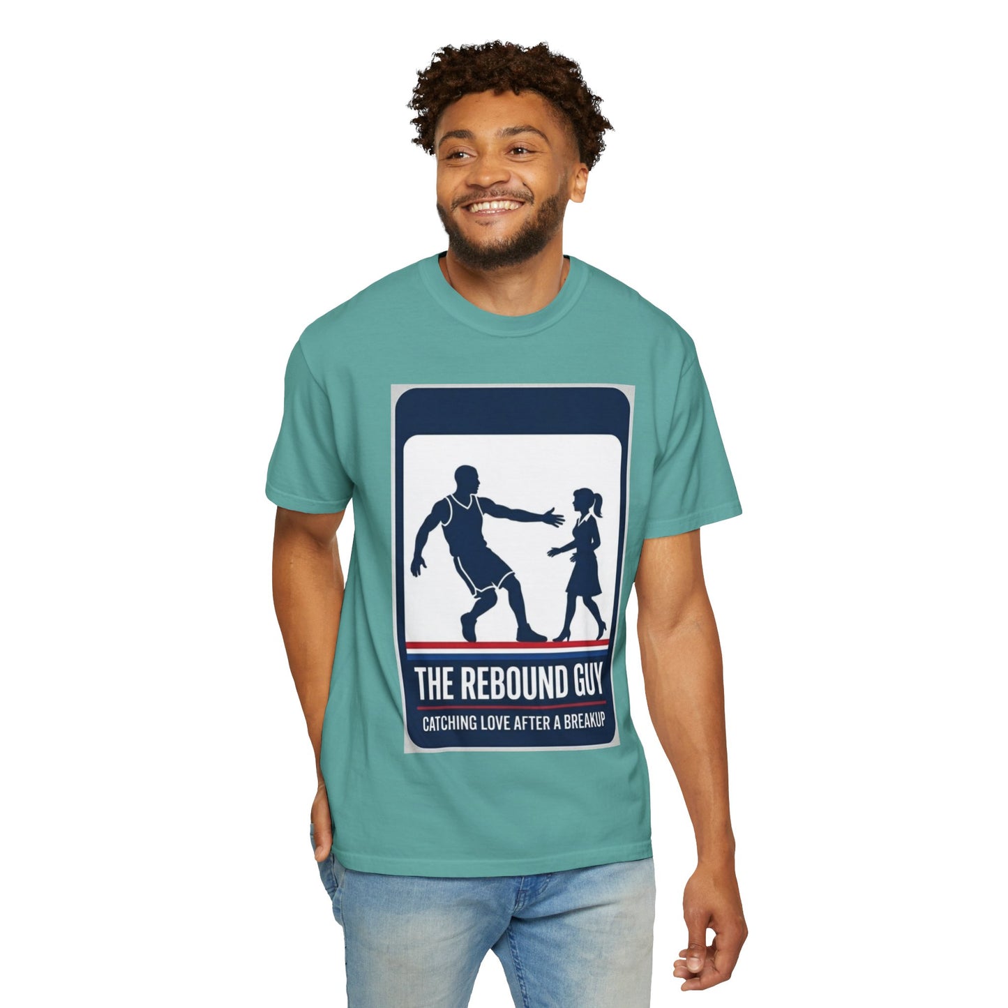 Rebound Guy Tee — "Turning Frowns Upside Down Since '25" T-Shirt