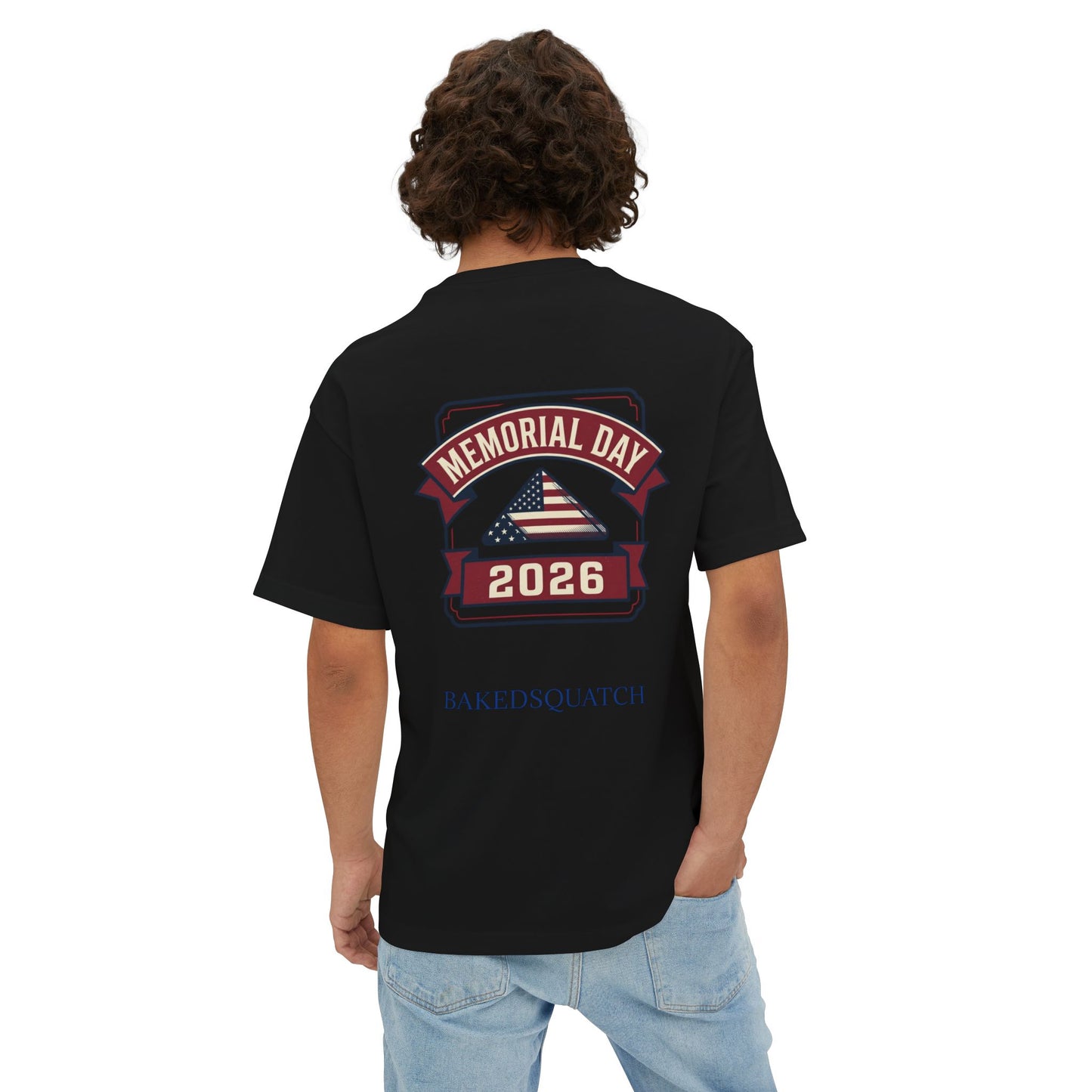 Memorial Day Tee — Oversized Boxy T‑Shirt