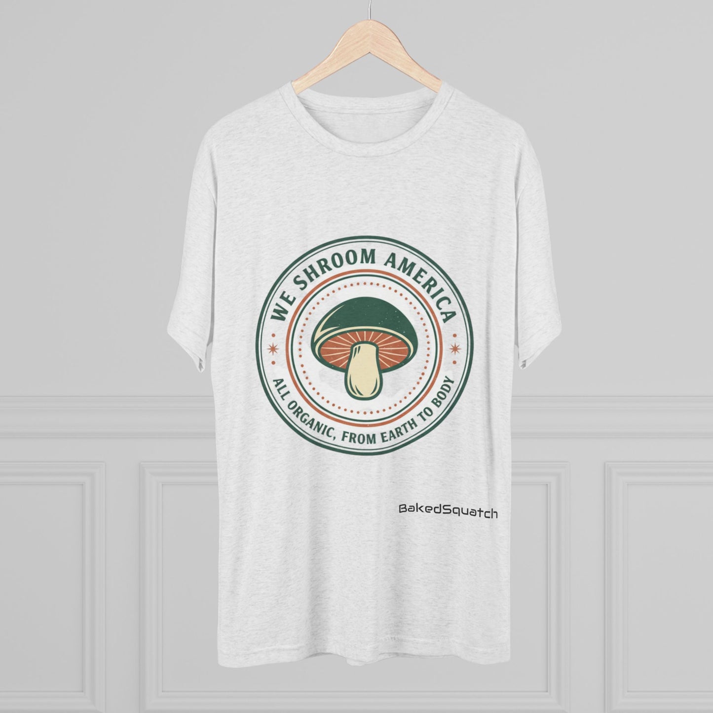 Come Shroom The World Crew Tee — Mushroom Graphic T-Shirt