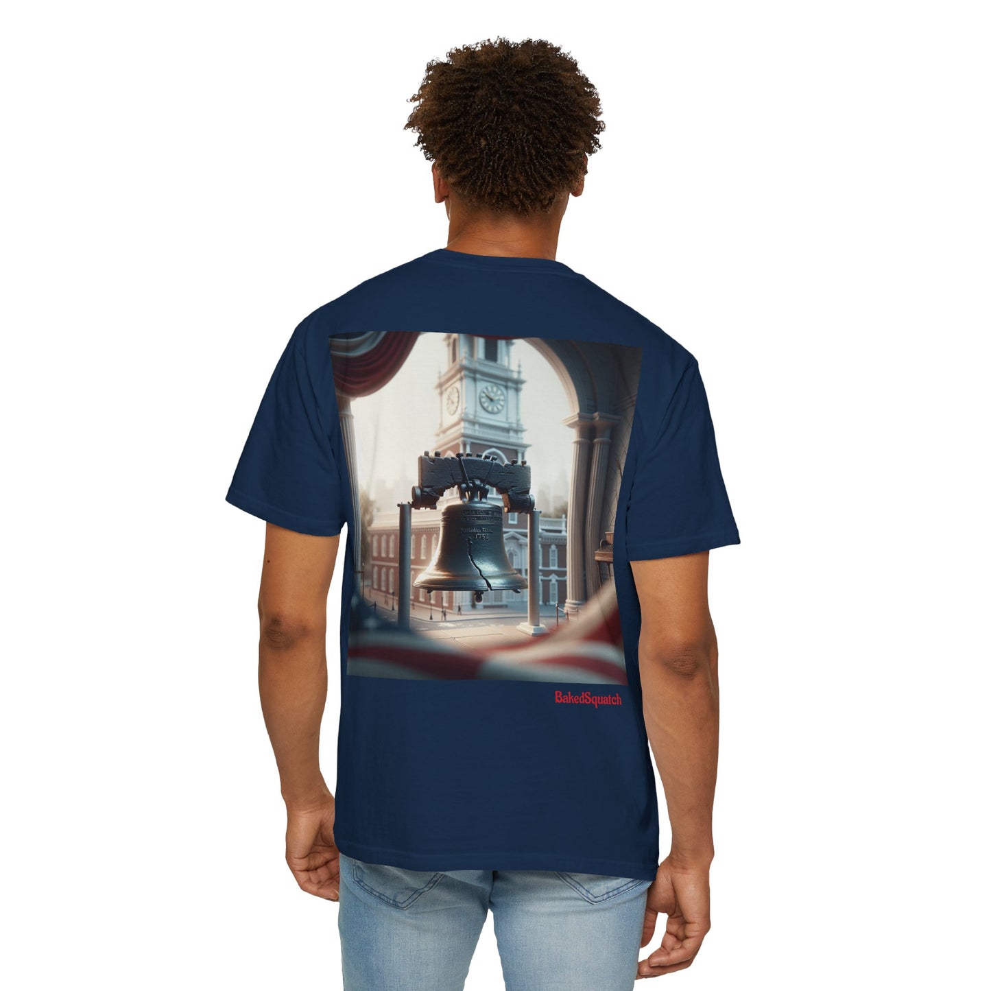 Liberty Bell Tribute Patriotic T-Shirt — Historic American Pride Tee