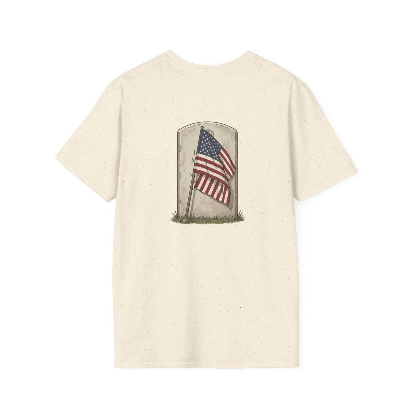 Never Forgotten Memorial T-Shirt — "God Bless Those Who've GIVEN"