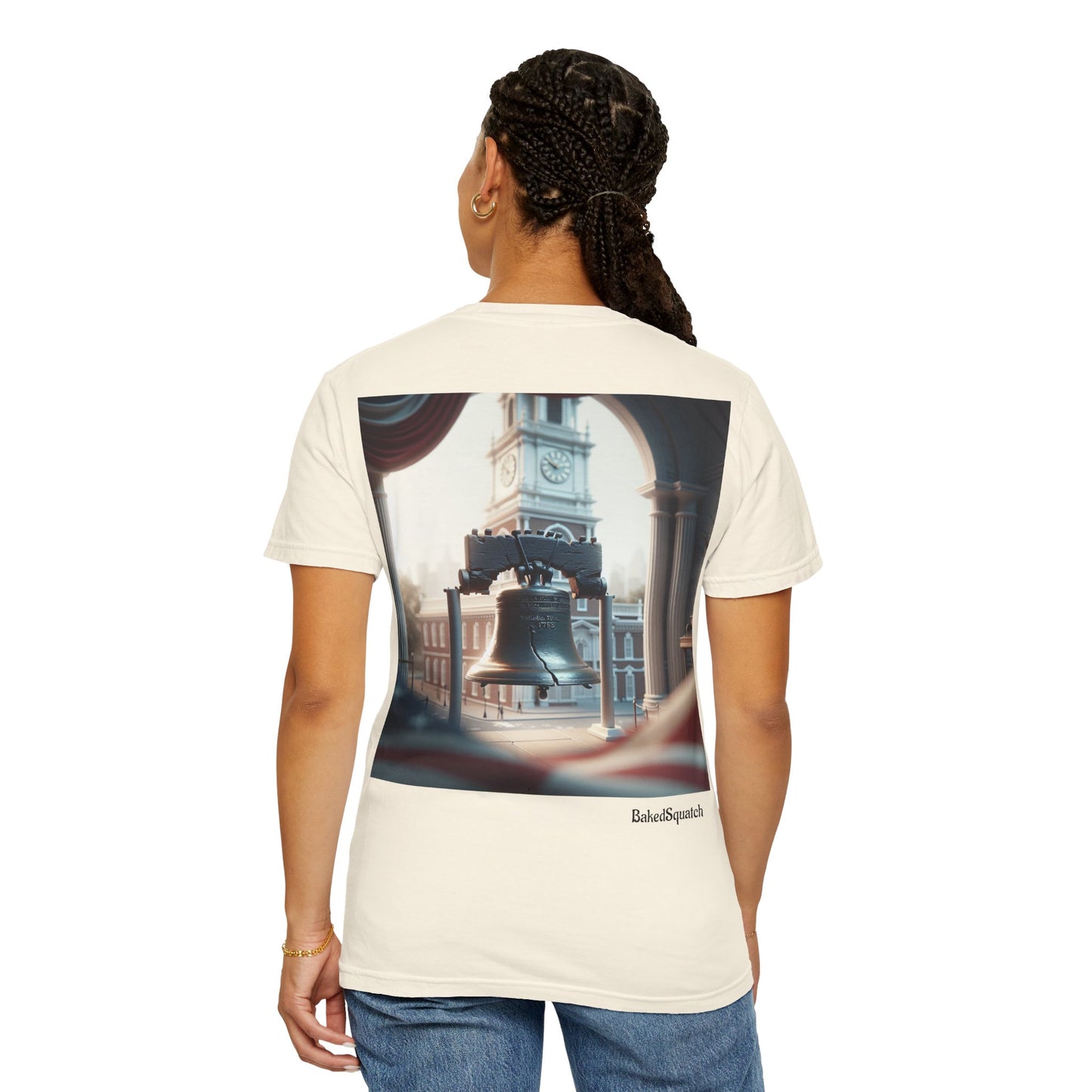 Liberty Bell Tribute Patriotic T-Shirt — Historic American Pride Tee
