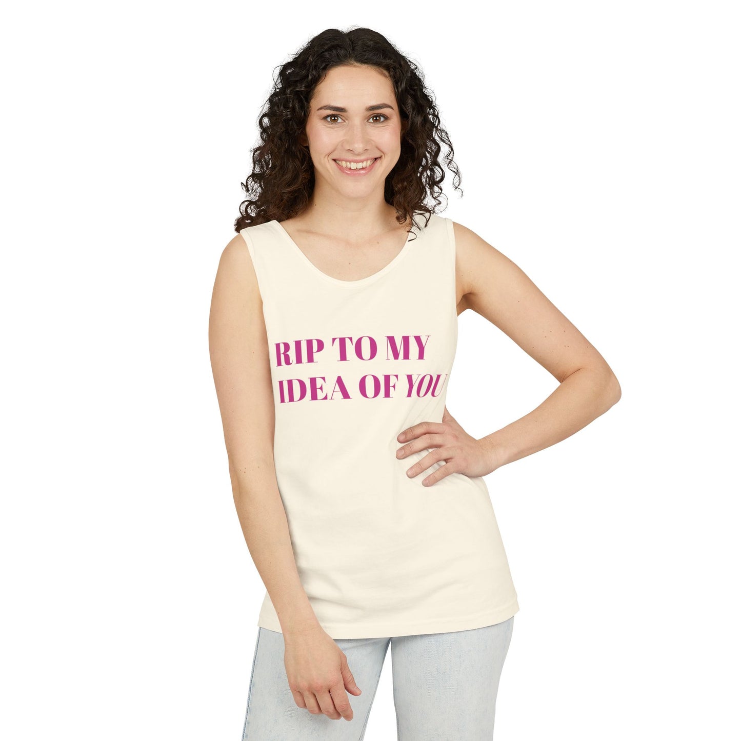 RIP TO MY IDEA OF YOU Tank Top — Bitter Sweet Rearview Statement