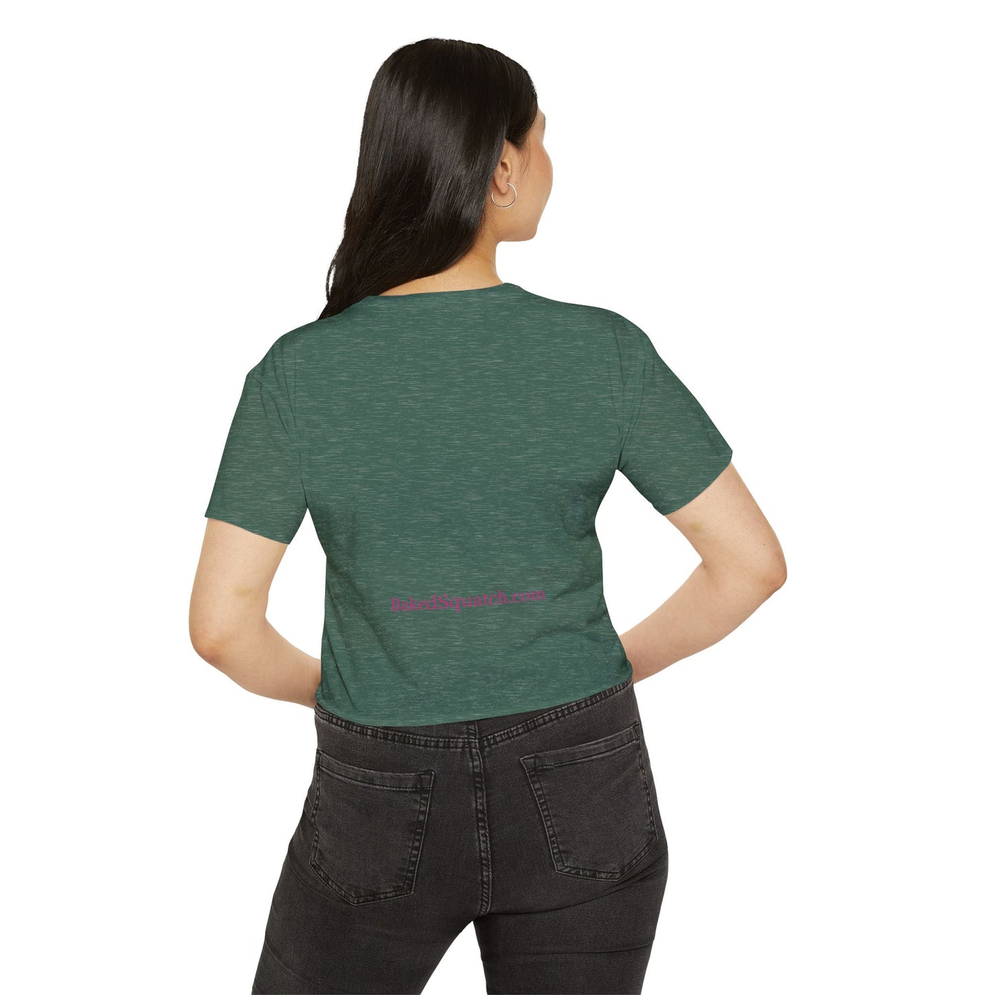 BakedSquatch Summer Camp Crop Top — Women's Festival Crop Top