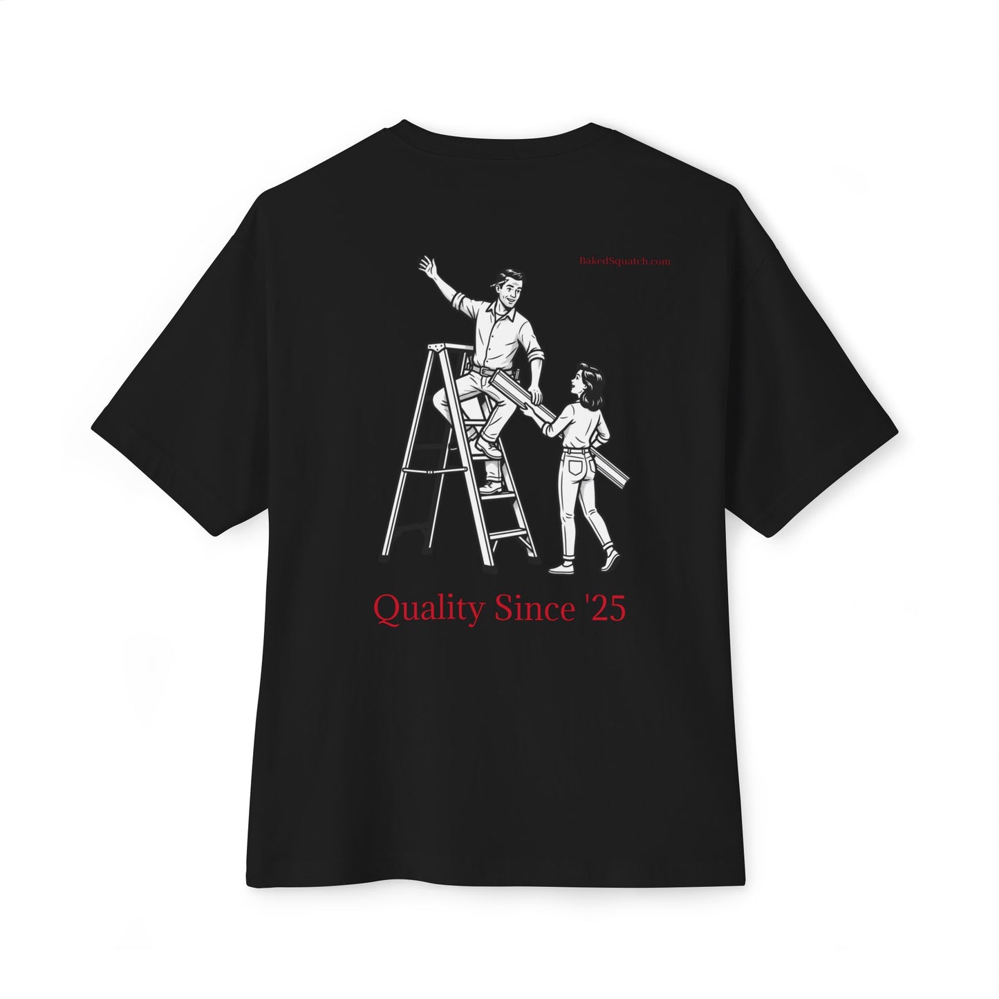 Trim Guy 1.0 Oversized Boxy Tee — Providing Quality Services Since 2025