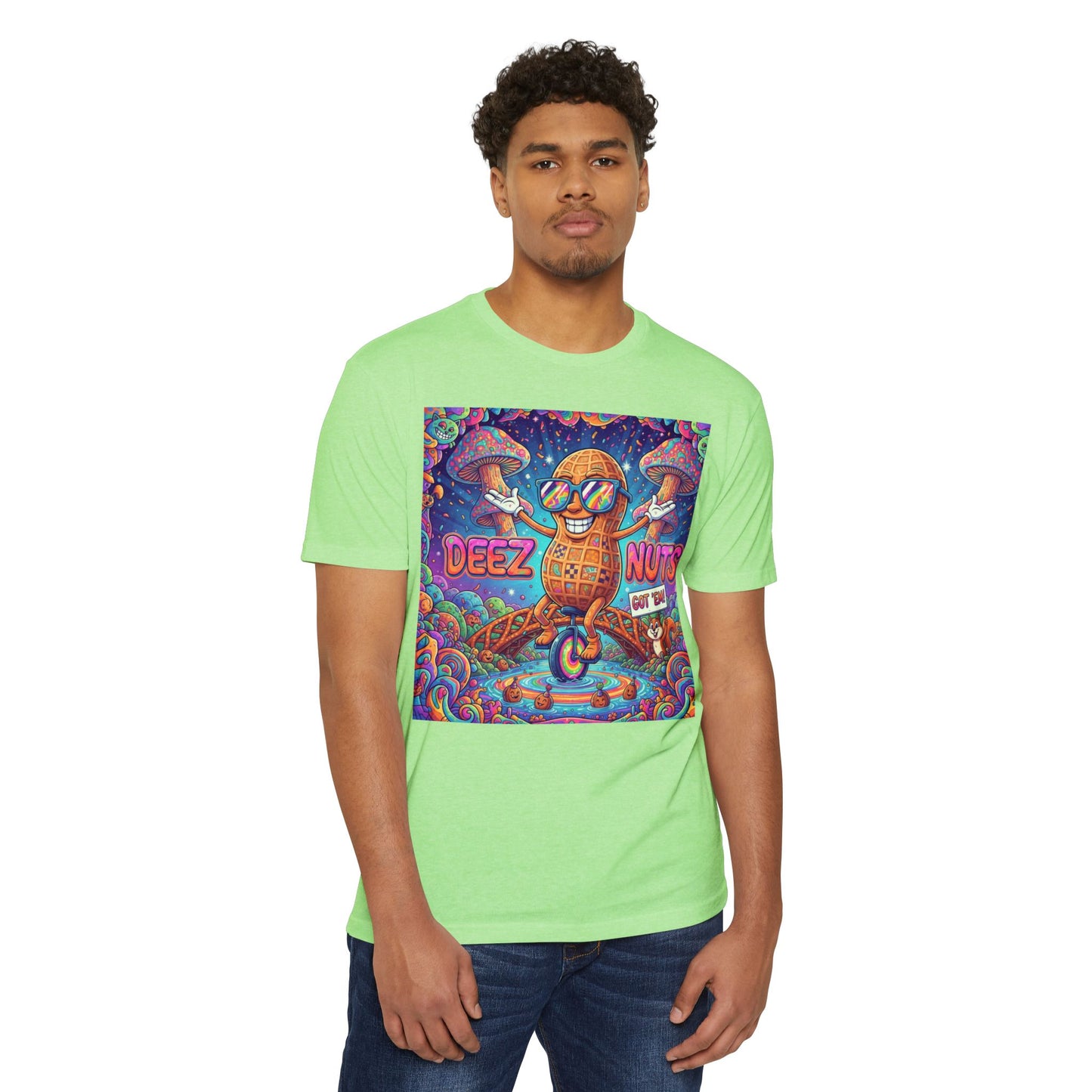 Deez Nuts Tee — Funny BakedSquatch Nuts Graphic T-Shirt